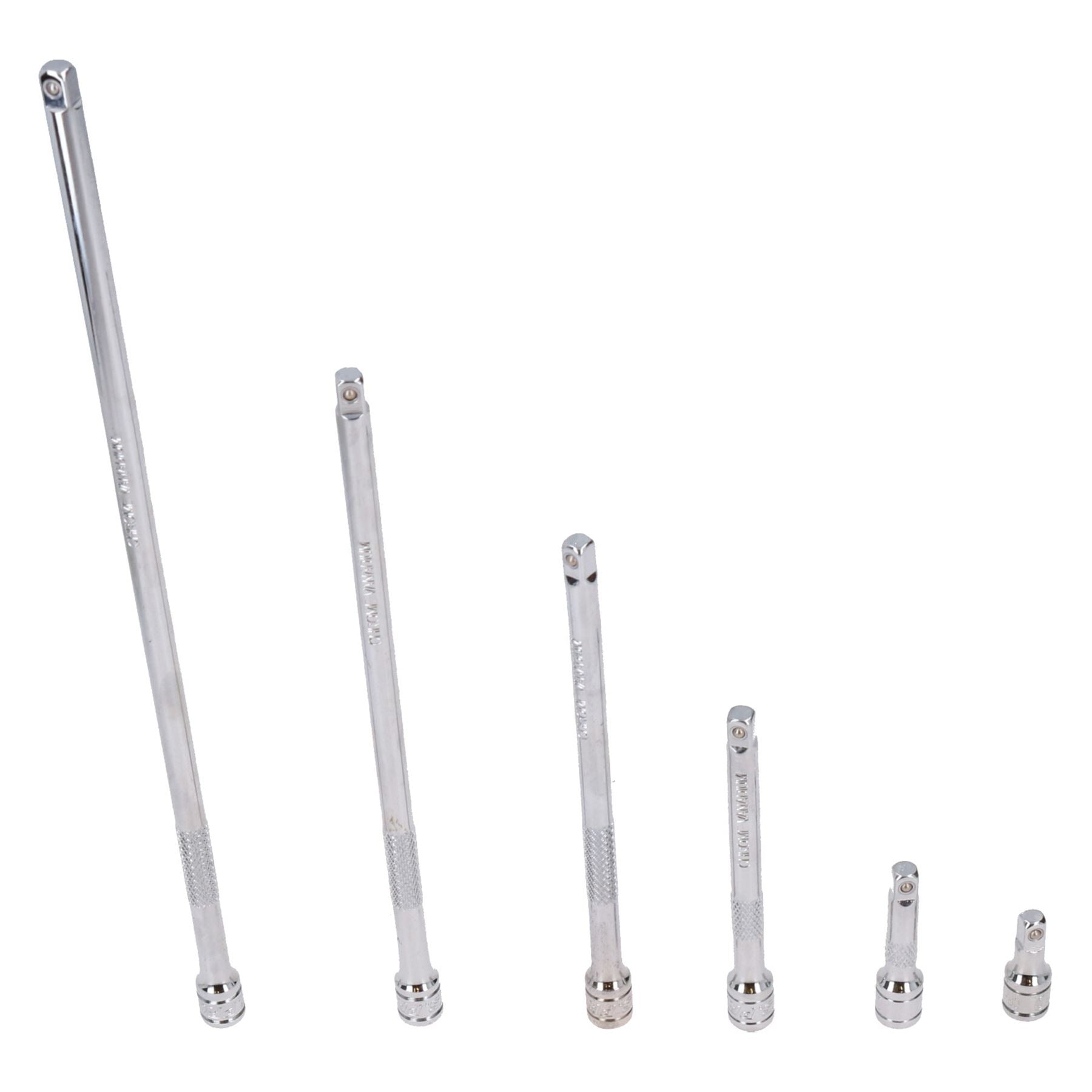 Barre d'extension à cliquet à douille 1/4" droite individuelle ou en jeu 32 mm – 275 mm