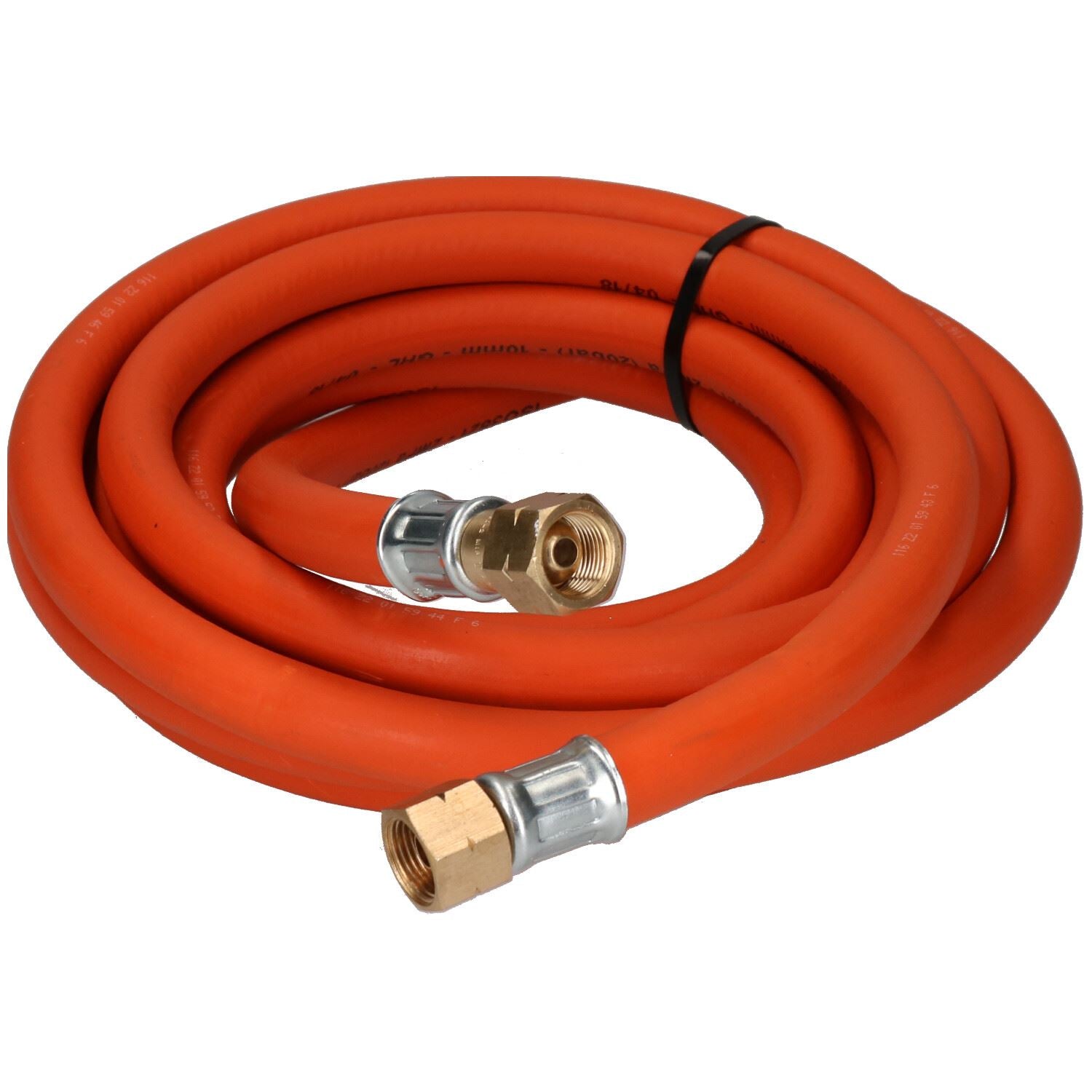 Tuyau en caoutchouc pour propane simple, coupe et soudage de tuyaux à gaz 5 m 3/8" BSP