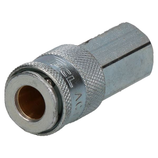 Lot de 2 raccords femelles Schrader Profile 17 Series pour tuyau d'air à filetage femelle 1/4" BSP