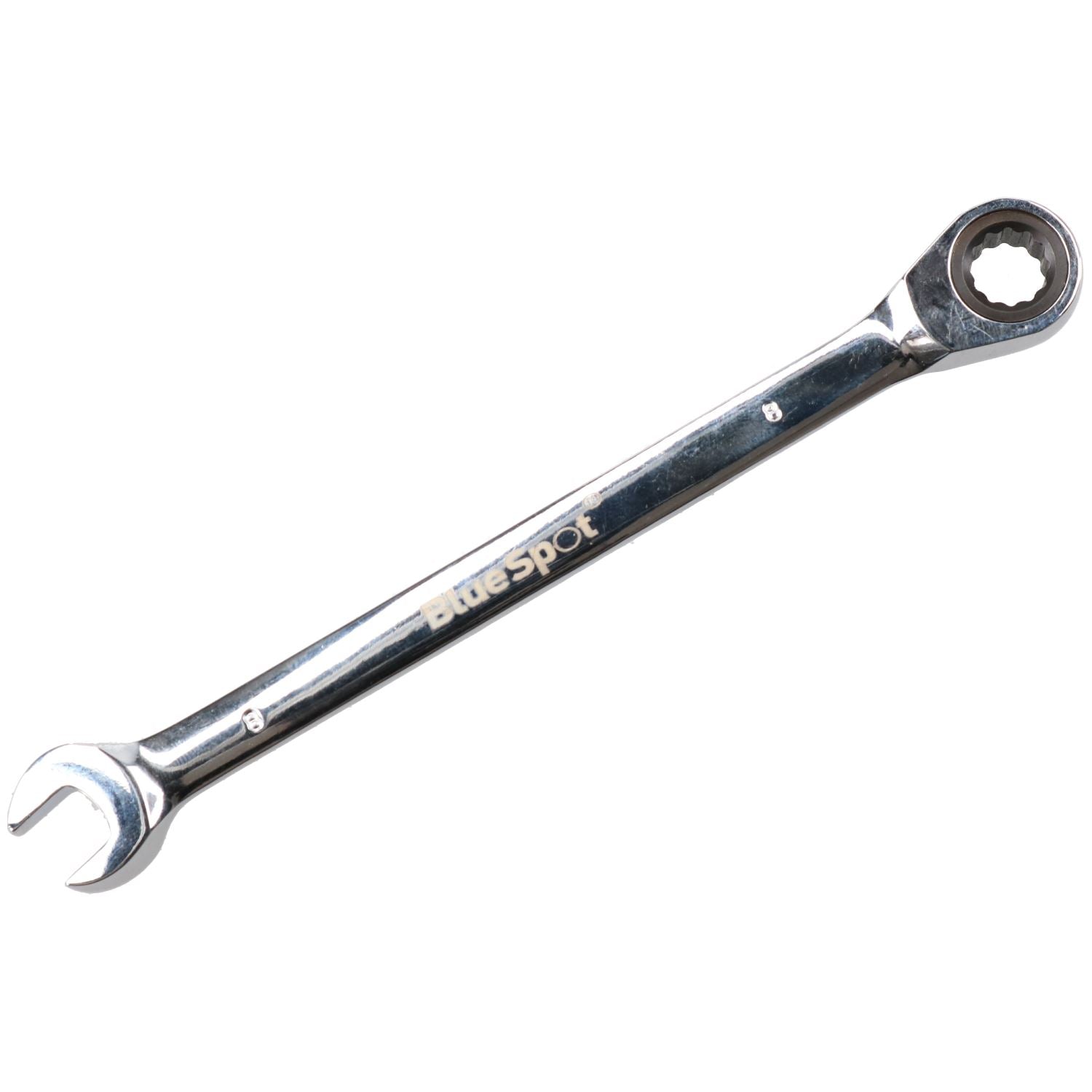 8mm metrischer Ratschen-Maulschlüssel, 72 Zähne, umkehrbar