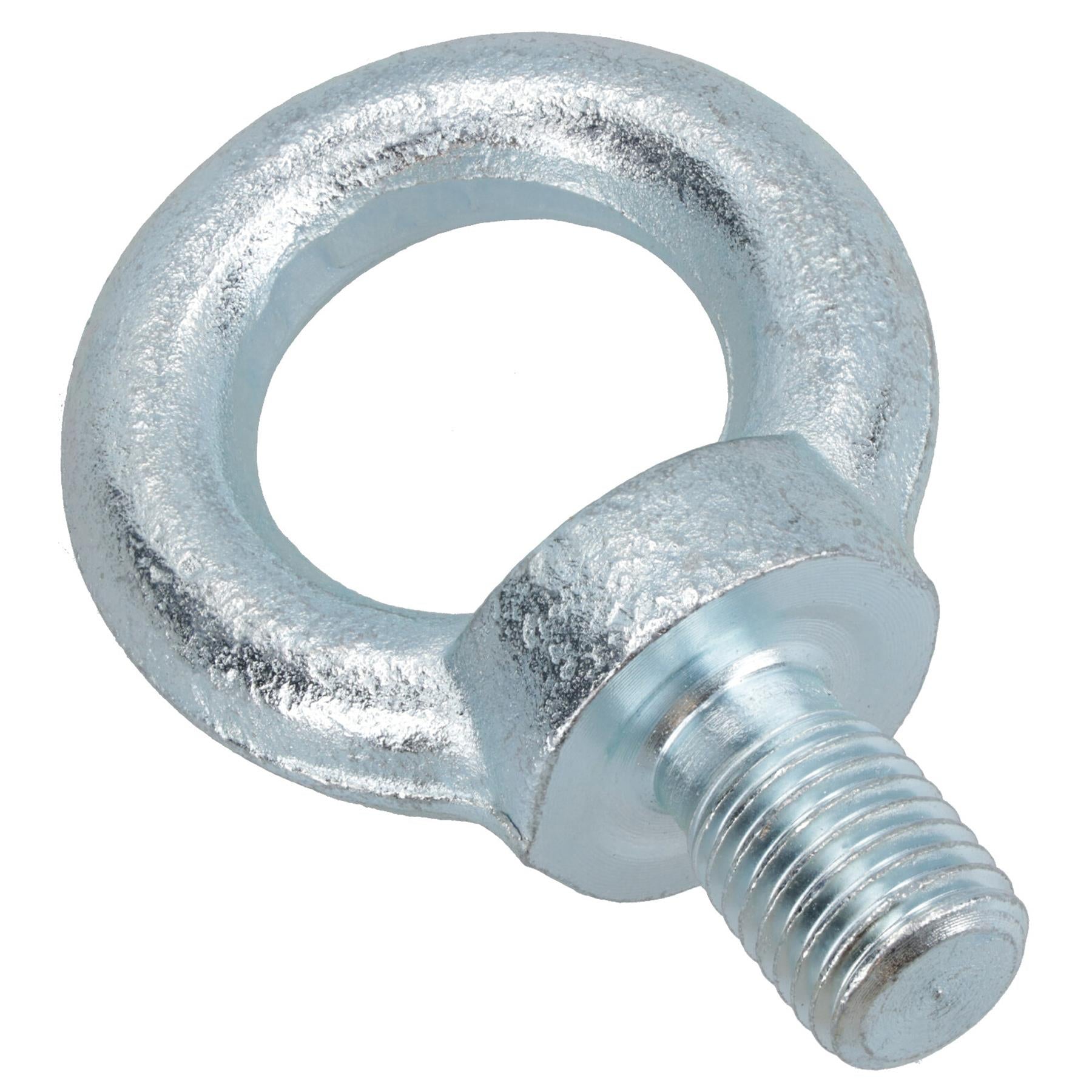 6mm - 48mm Lifting Eyes Eyebolt Ring Zinc Plated 0.07 Ton - 8.6 Ton Capacity 1pc