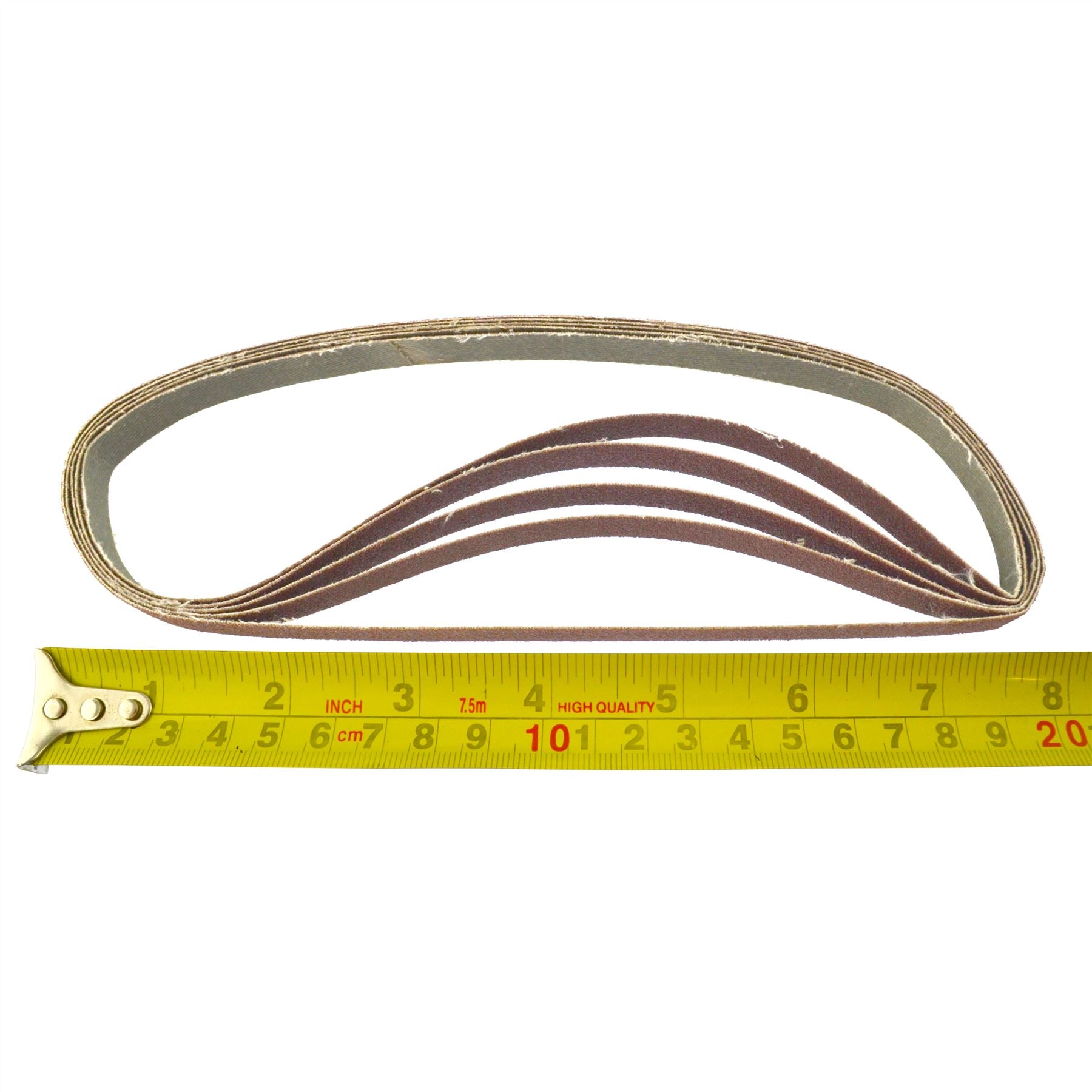 457 x 13 mm Courroie de ponçage abrasive pour ponceuse à main