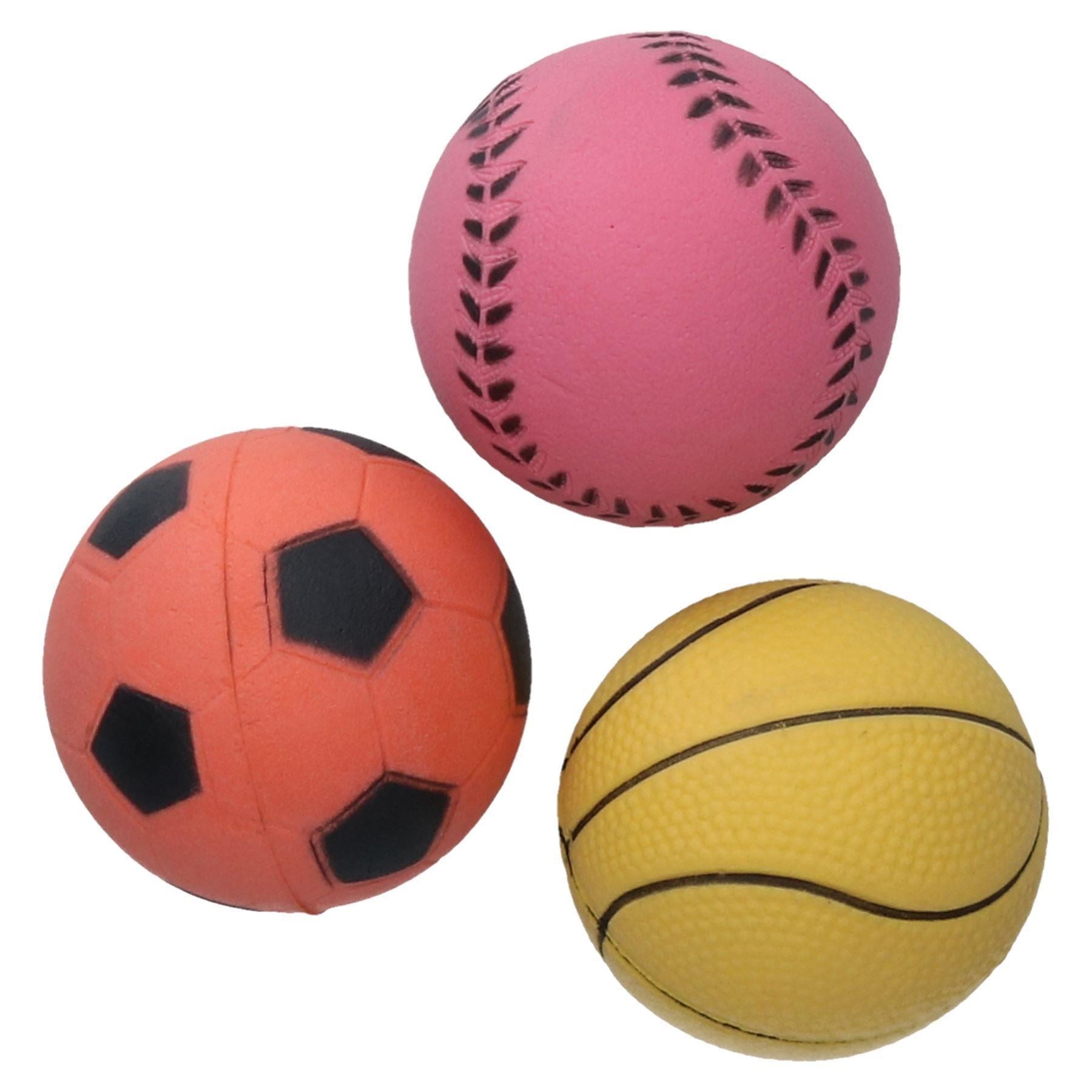 Hüpfende Sportbälle aus Gummi für Hunde