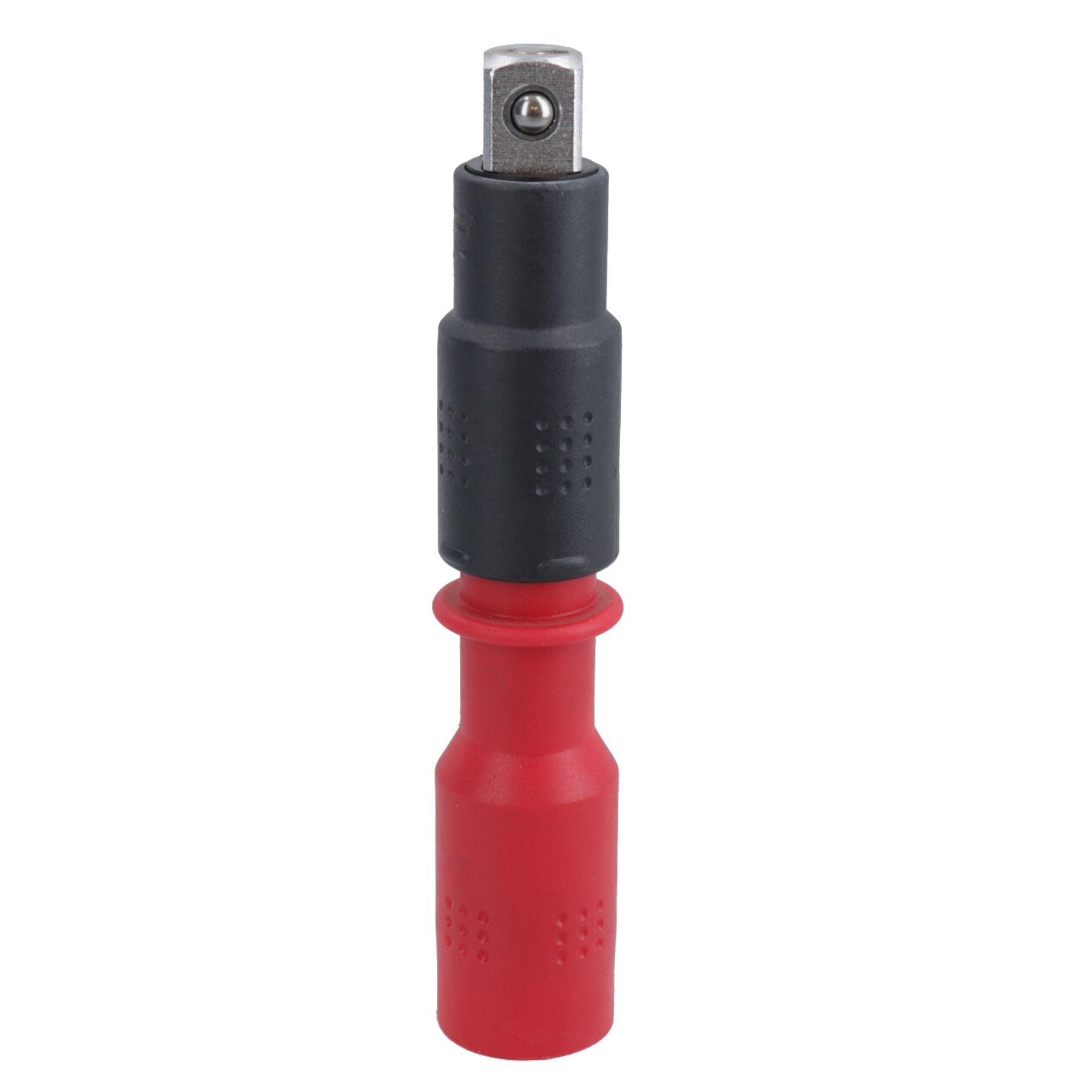 1/2-Zoll-Antrieb, VDE-Spritzguss-Isolierung, VDE-Steckschlüssel-Verlängerung, 5 Zoll (125 mm),