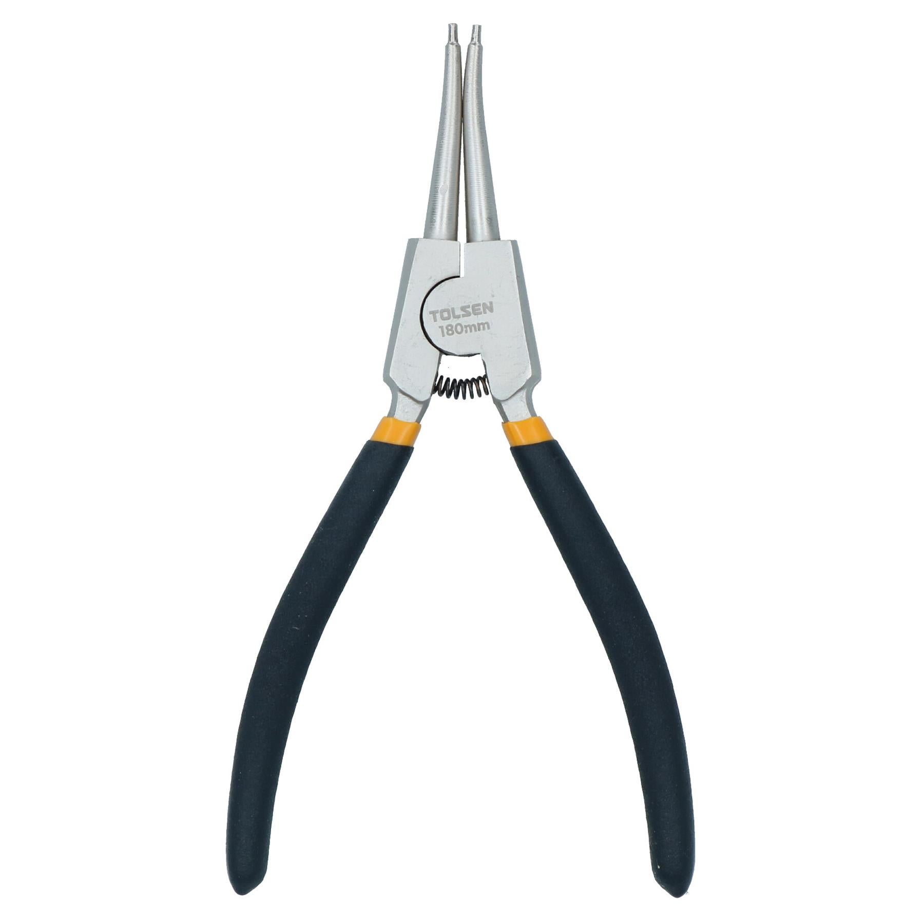Individual Circlip Plier External Straight 7" / 180mm with dipped handle