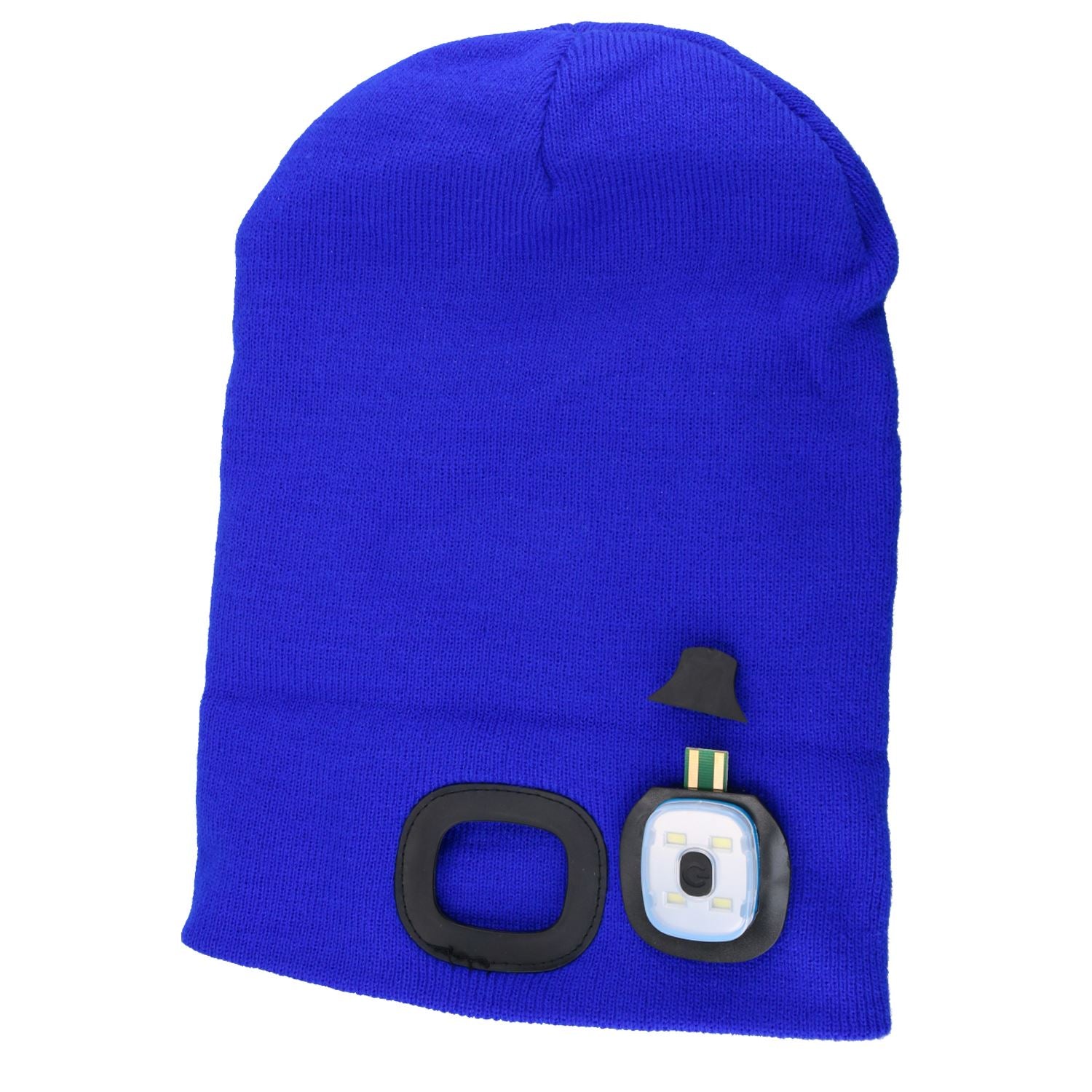 4 SMD LED Beanie Hut Licht USB Aufladbare Kopf Licht Taschenlampe Lampe Unisex