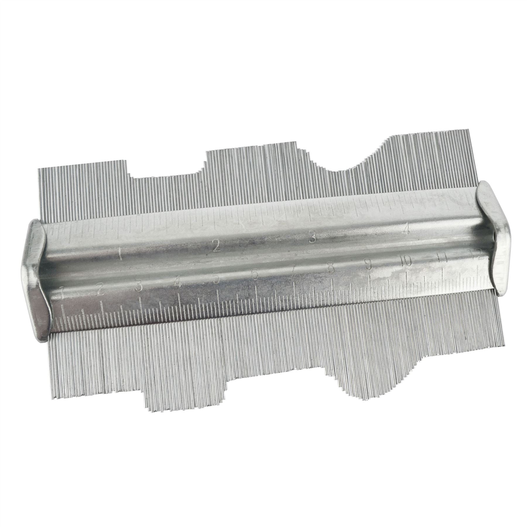Calibre de profil de contour professionnel en métal 125 mm 5" pour carrelage, carreaux stratifiés TE394