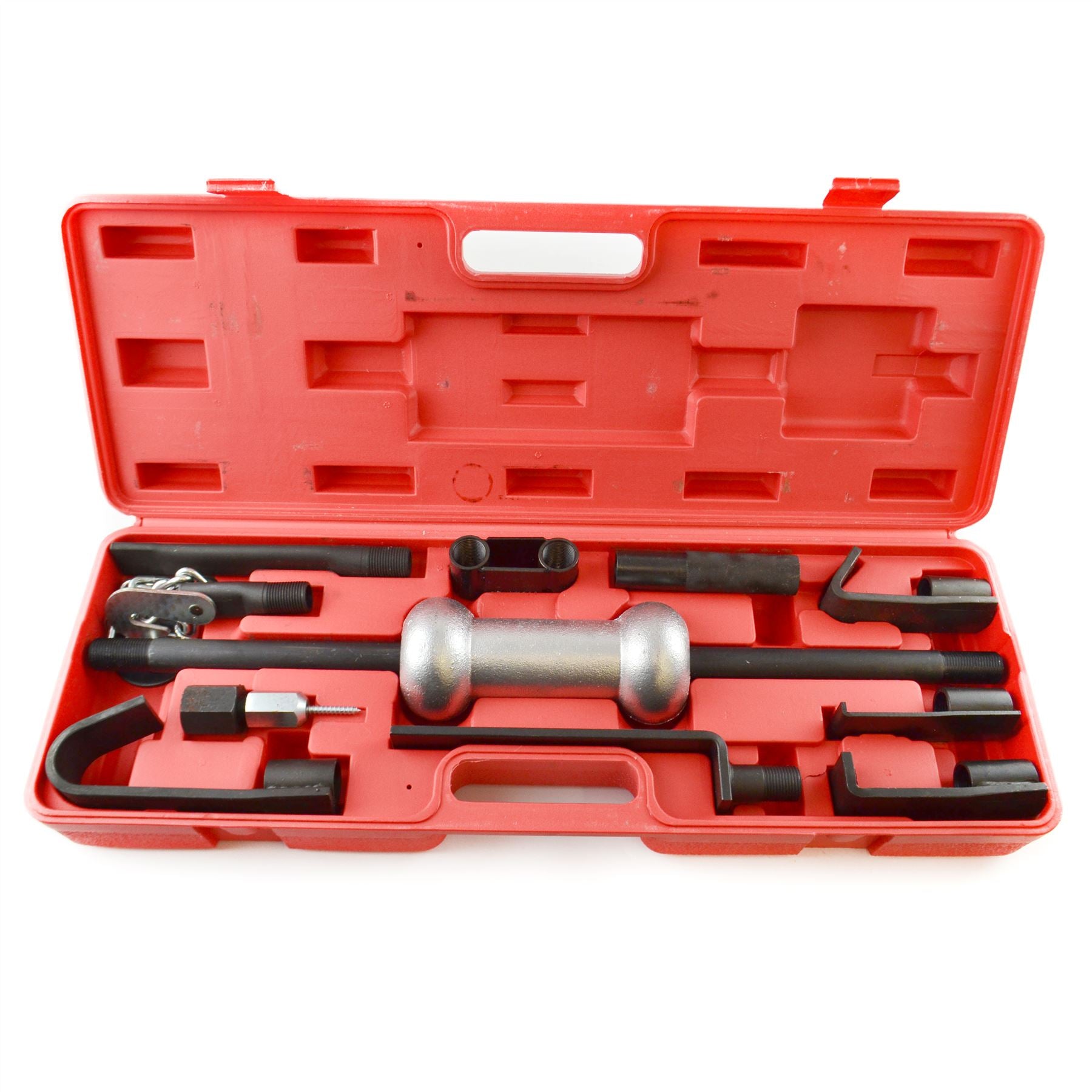 13 stück 10lb Dent Puller Stahl Slide Hammer Auto Van Panel Beater Körper Reparatur TE893