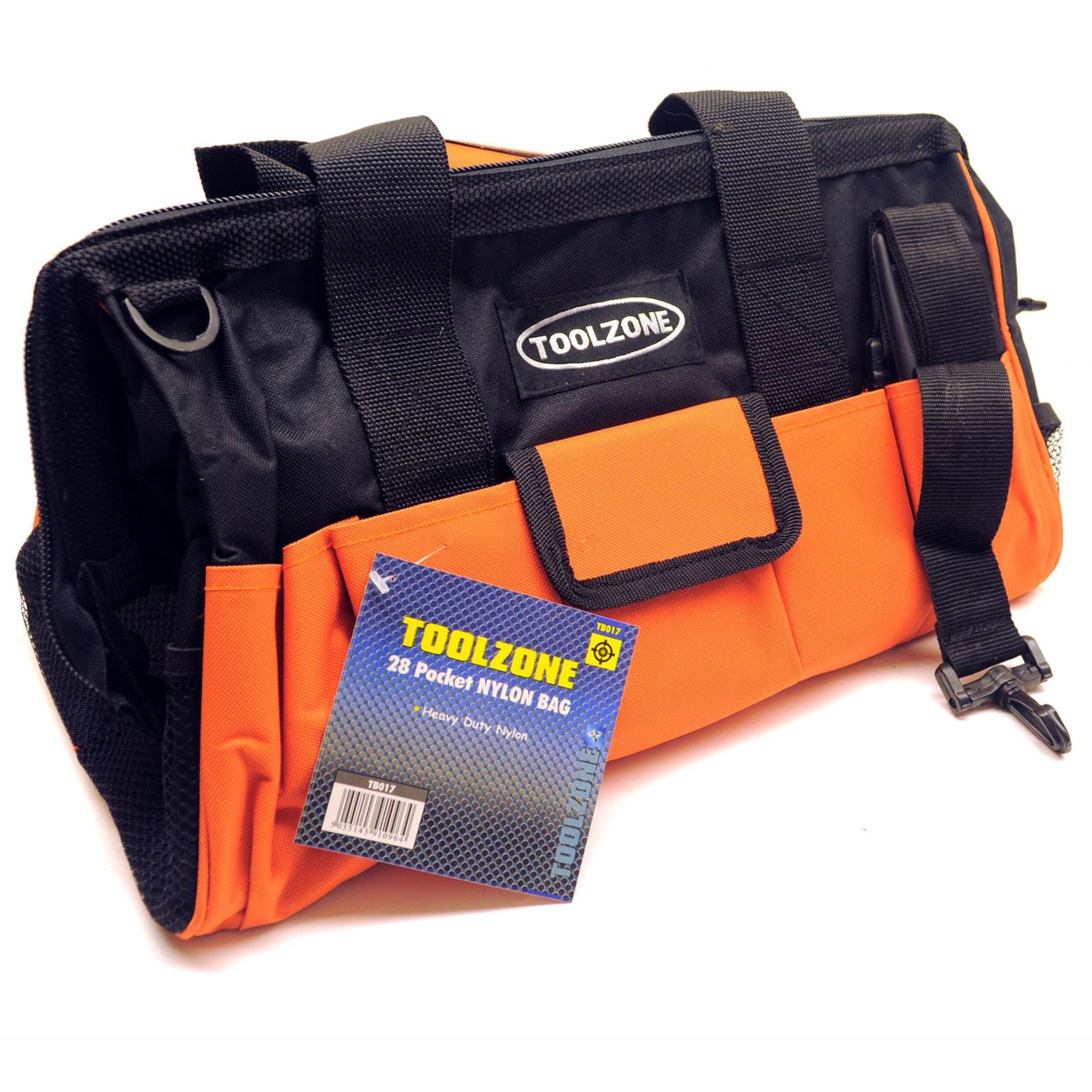Canvas Werkzeugtasche Box 28 Aufbewahrungstasche Nylon Werkzeugrolle Beutelhalter TE190