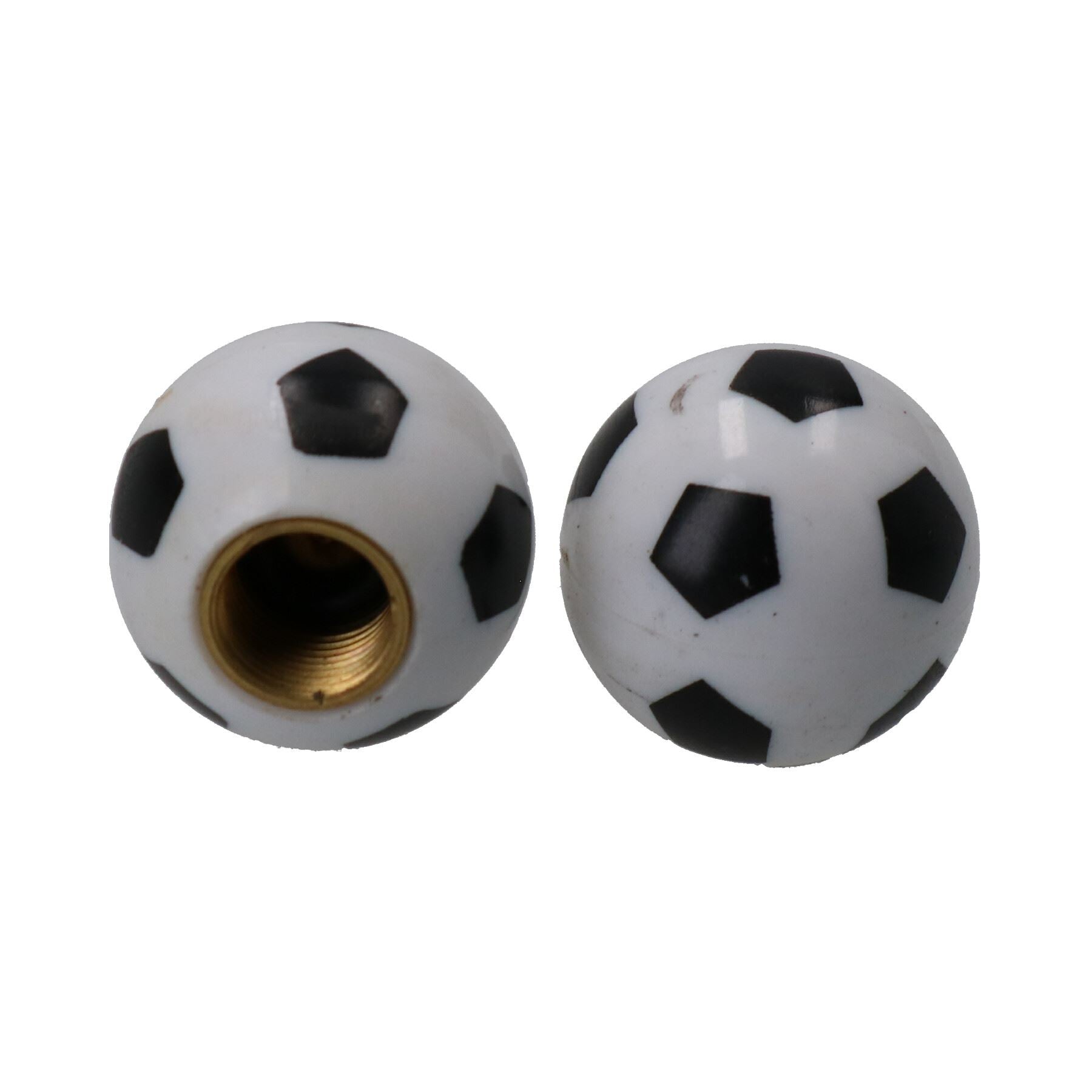 Bouchons de valve de piscine de football, capuchon anti-poussière de pneu de roue, couvercle de tige de vélo, cycle, voiture, véhicule