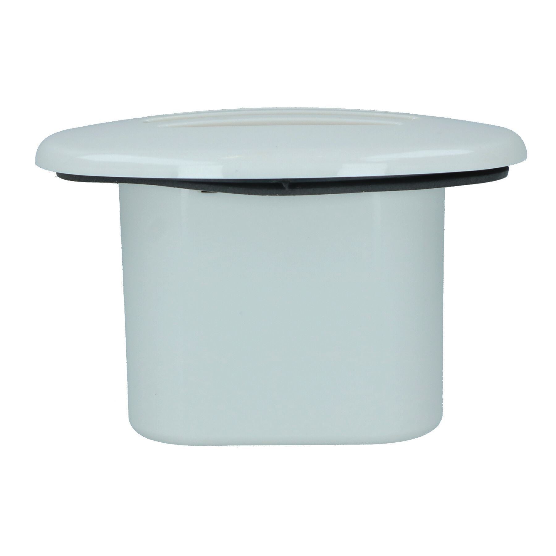Klaxon de bateau marin compact dissimulé électrique 12 V encastré 107 dB blanc Yacht