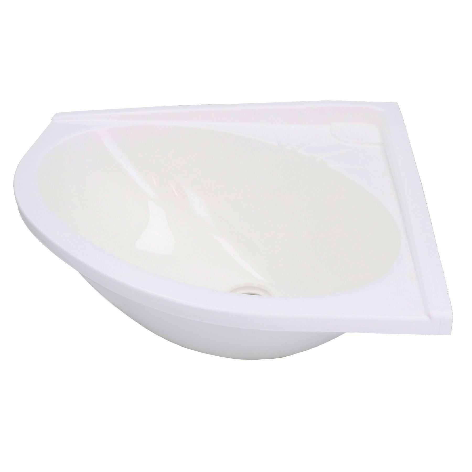 High Quality Caravan Motorhome Boat Mini Bathroom Toilet Sink Plastic Corner