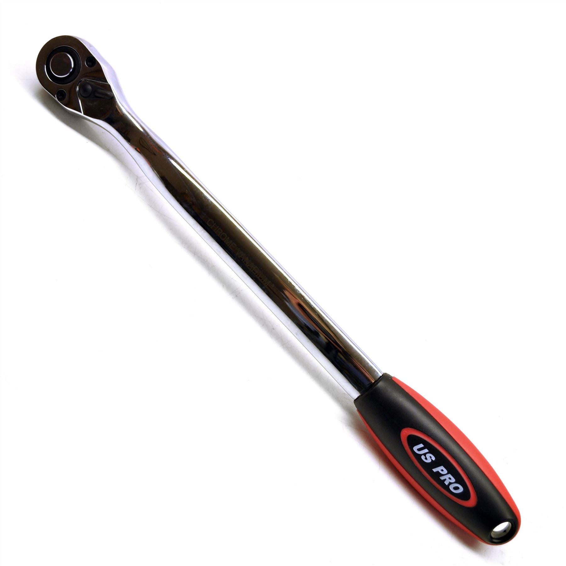 1/2" Antrieb extra lang gebogene Ratsche 72 Zähne Steckschlüssel 380mm USPRO AT314