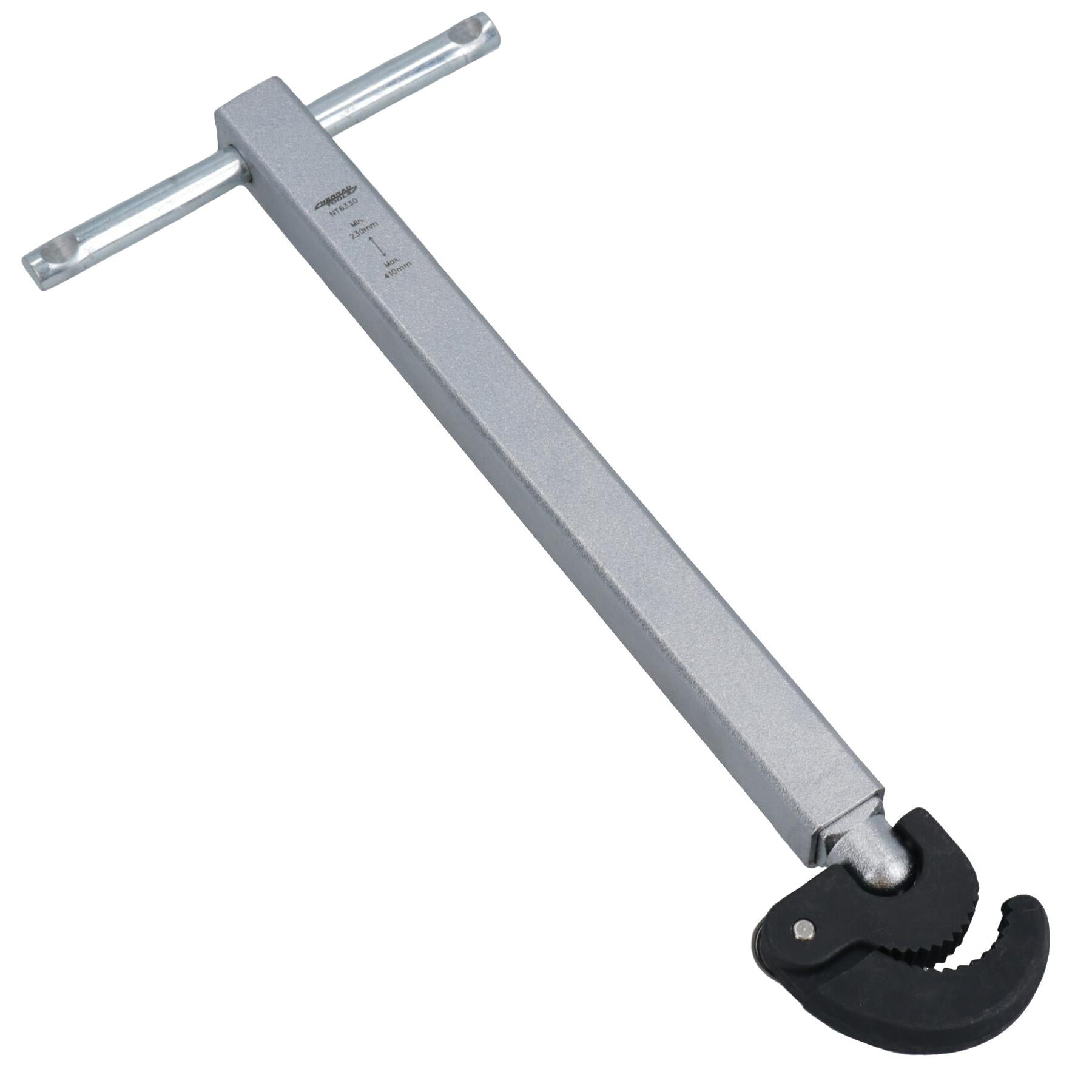 Telescopic Basin Wrench Spanner Fully Adjustable 230 – 410mm Sinks Plumbing