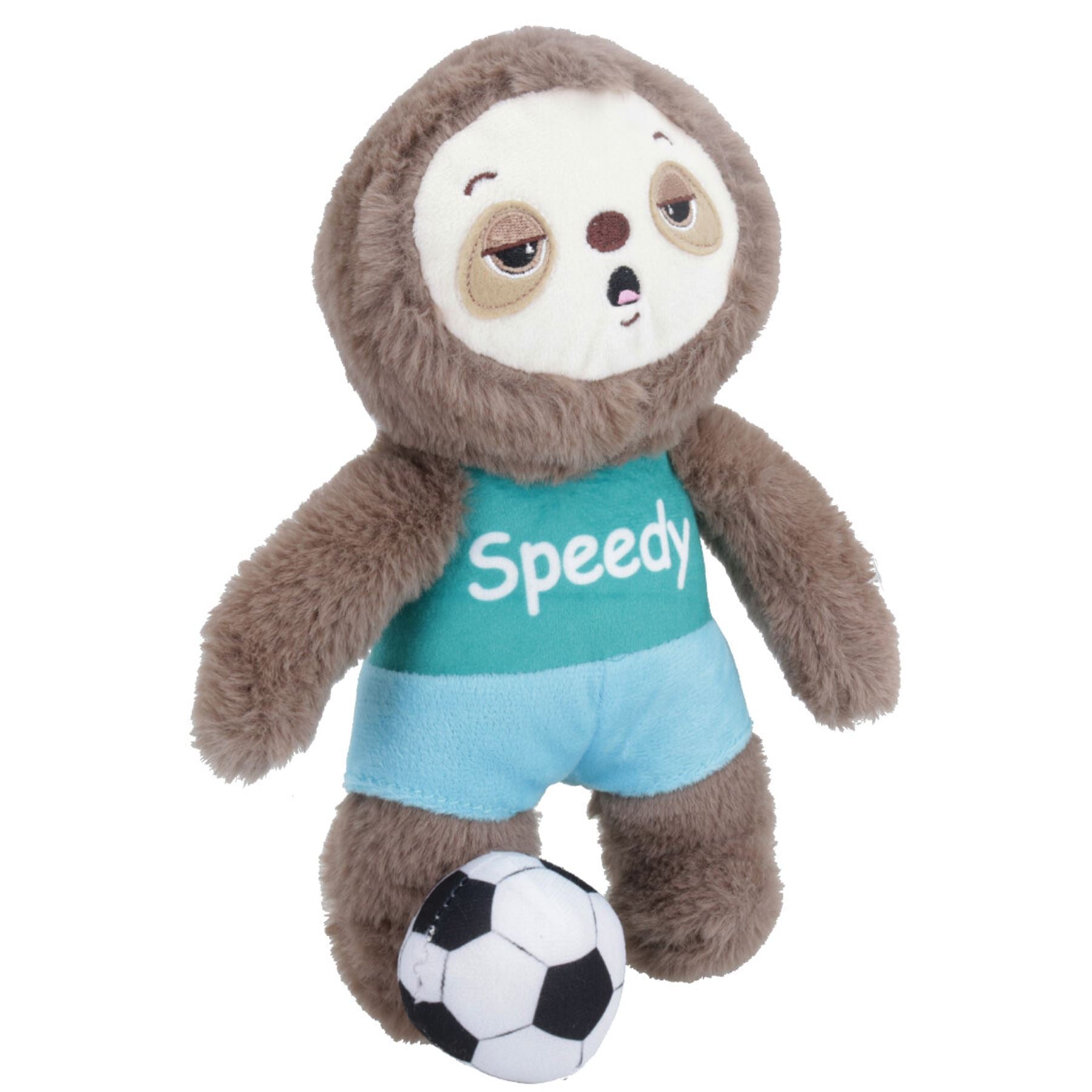 Plüsch weiche sportliche Faultier Speedy Hund Spielzeug kuscheligen Spiel Spielzeug Geschenk mit Quietsche