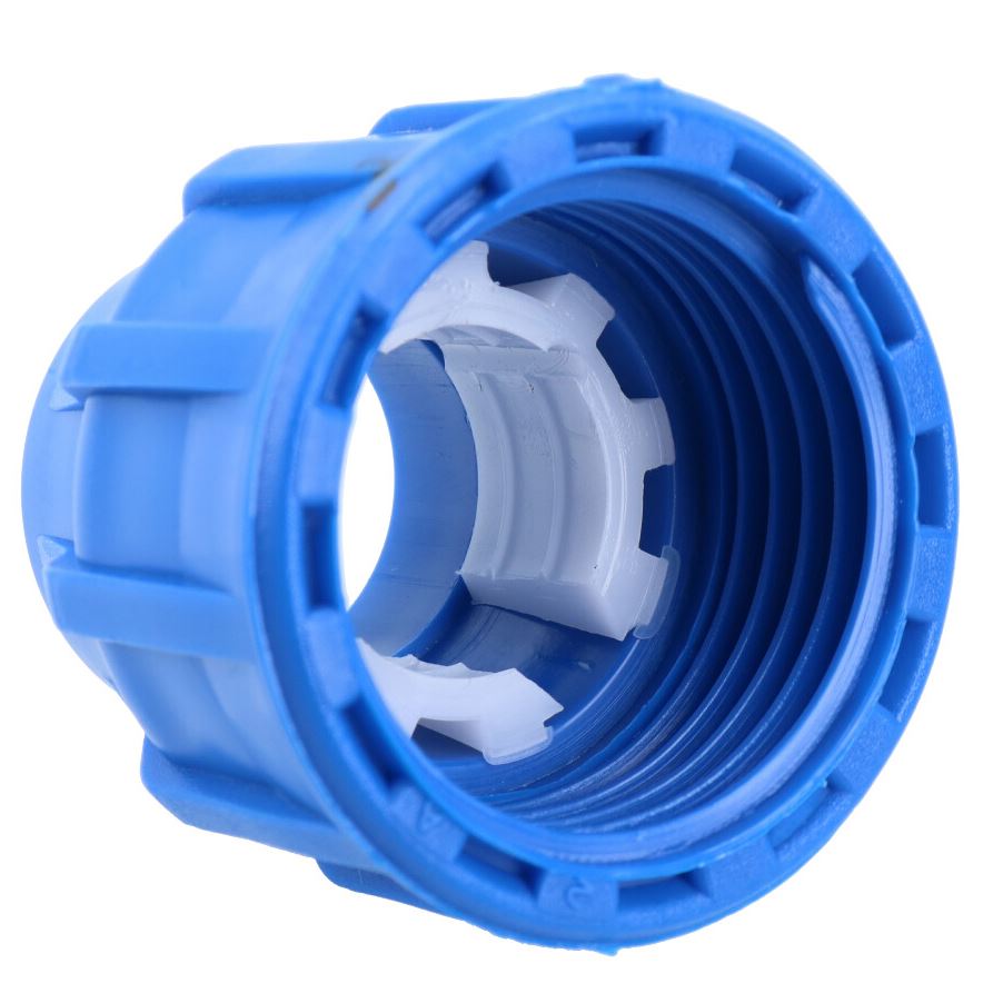 Coude mural en PEMD 20 mm x 1/2" Raccord de robinet extérieur Connecteur fileté Coude