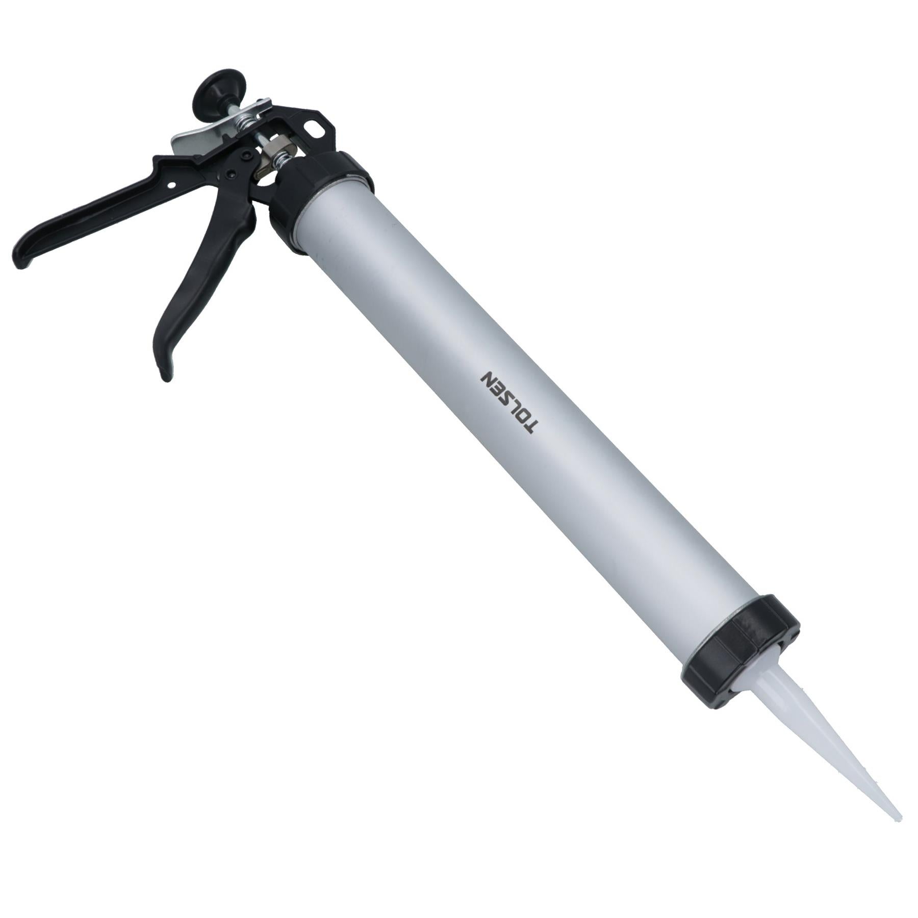 Caulking Gun 15" 375mm Cartridge Silicone Sealant Adhesive Mastic Applier Tile