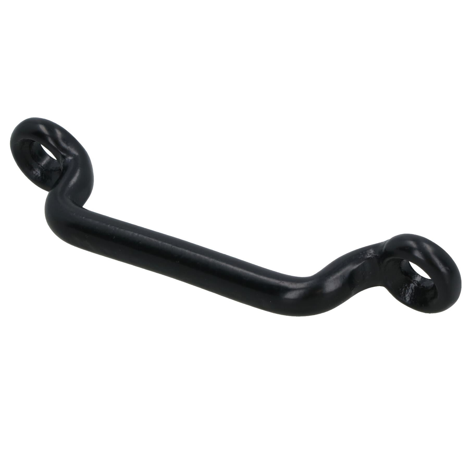 50mm Webbing Strap Bridge Securing Steel Staple Bracket Buckle