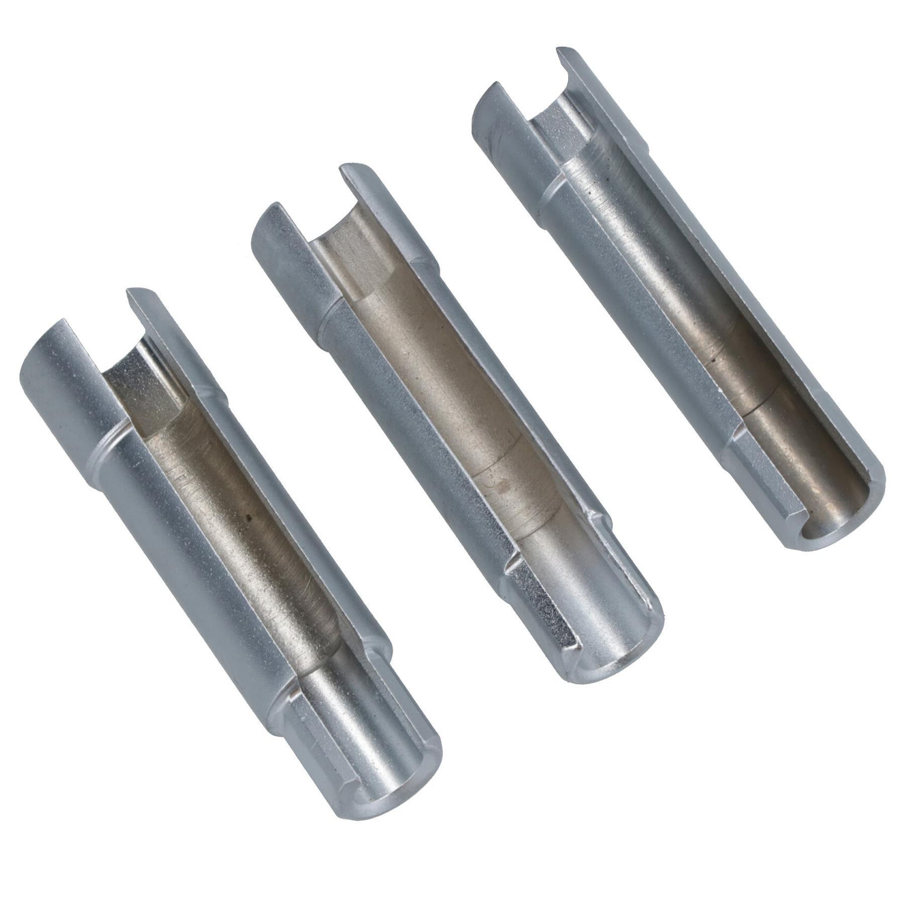 Glow Plug Sockets Suitable For Cable Restricted Access 8mm 9mm 10mm 3pc