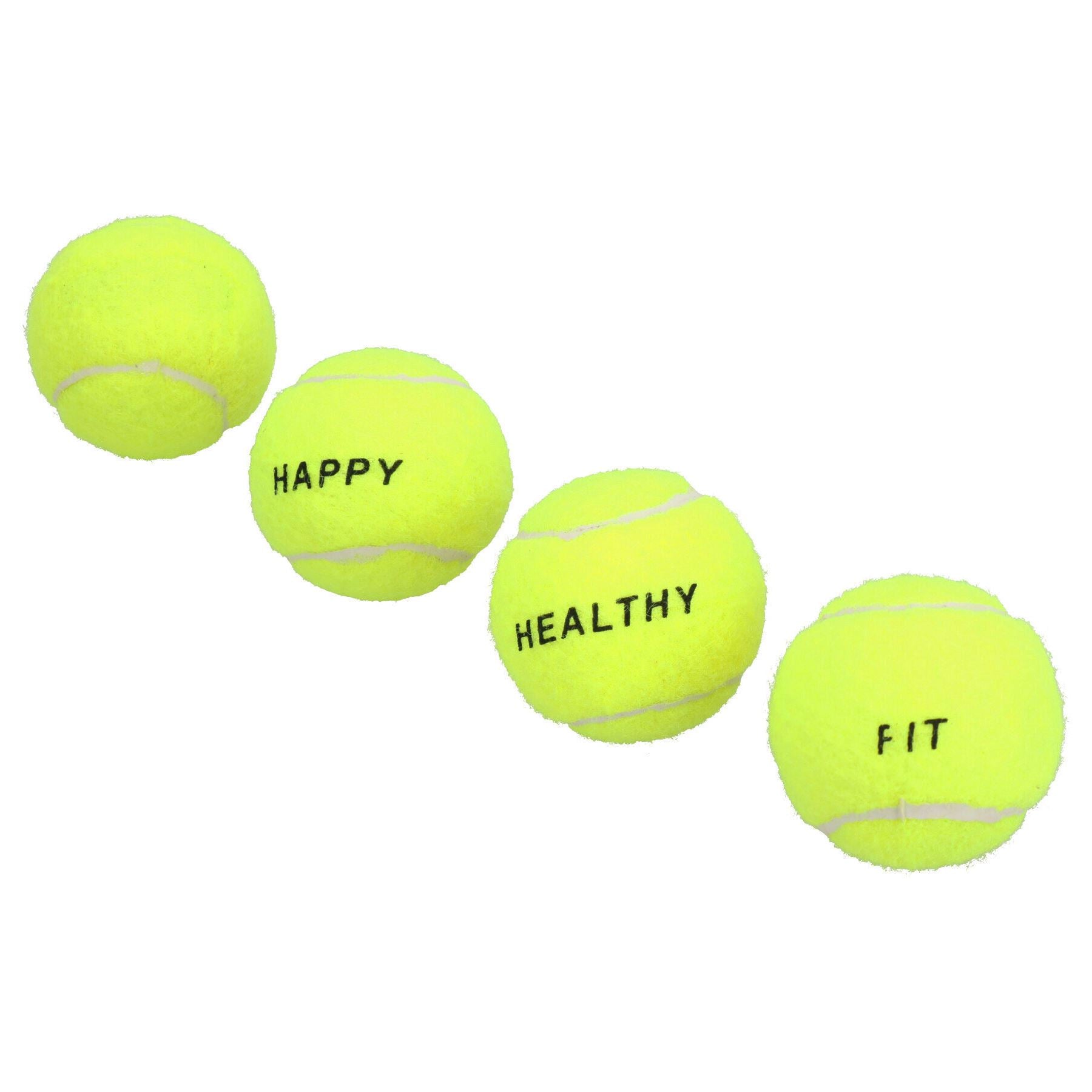4er-Pack kleiner interaktiver Mini-Tennisball für Hunde, zum Spielen, Werfen, Apportieren und Fangen, 4,8 cm
