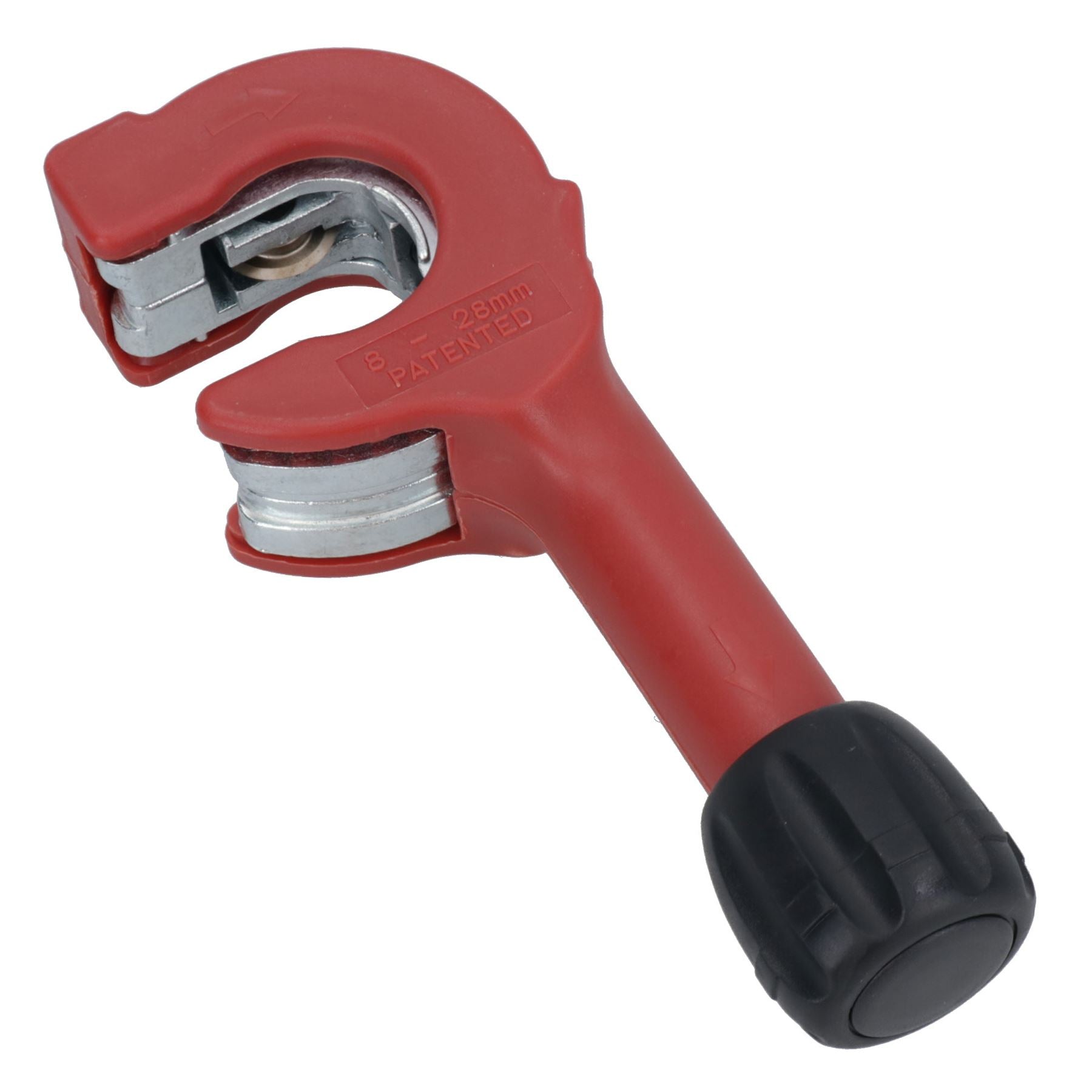Coupe-tube à cliquet réglable pour tubes en cuivre et acier inoxydable, d'une seule main, 8 mm - 67 mm