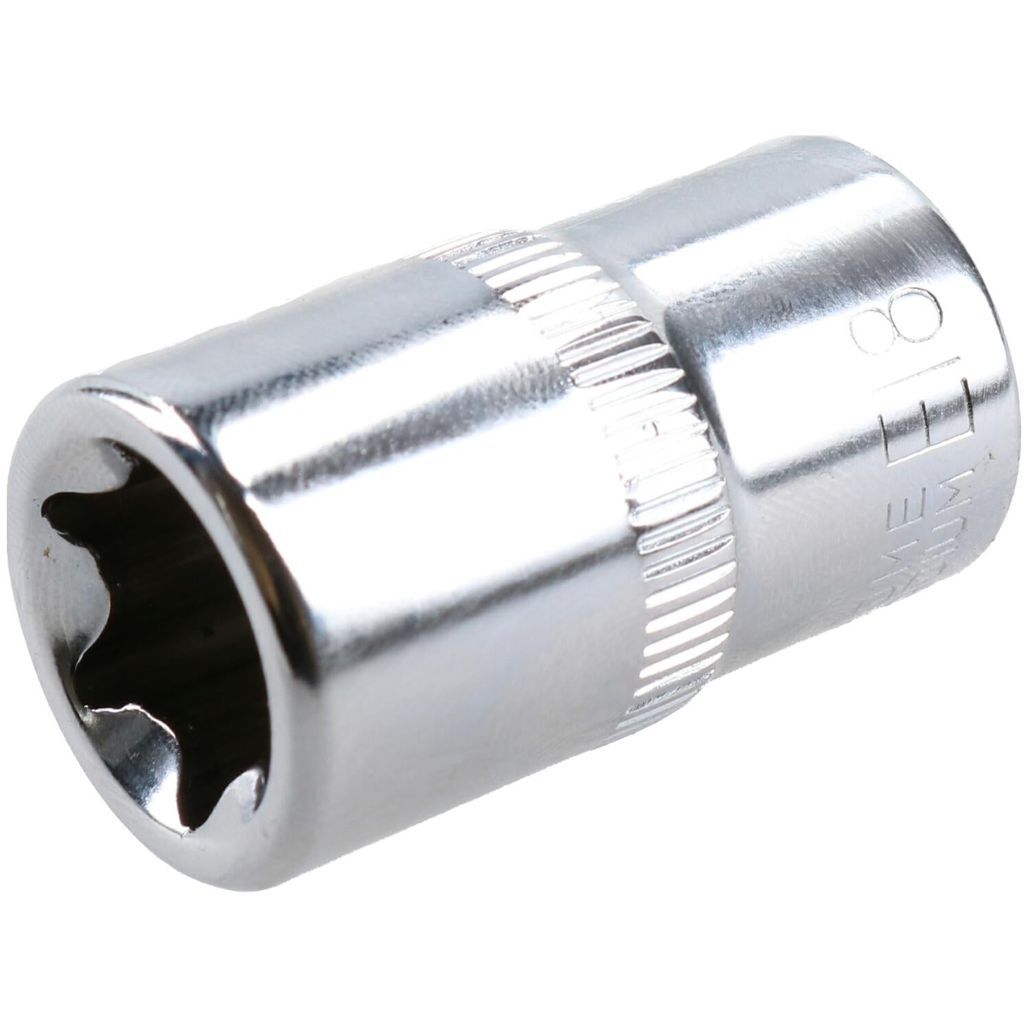 Female Torx Socket Star Bit Standard External Chrome Vanadium