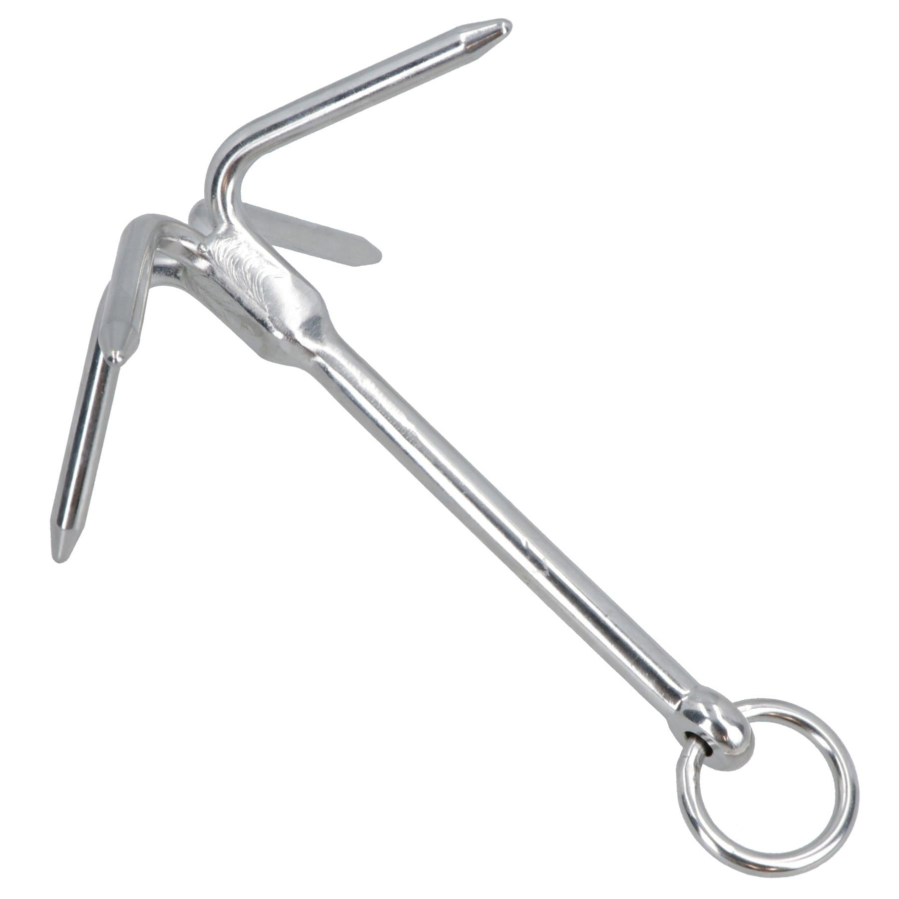 Grapnel Hook Anchor 240mm Grappling 316 Stainless steel Marine Grade