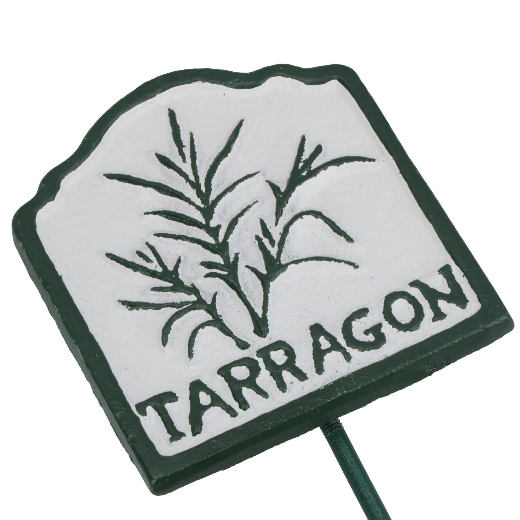 Herb Signs Markers Labels Cast Iron Plant Plaque Garden Yard Allotment