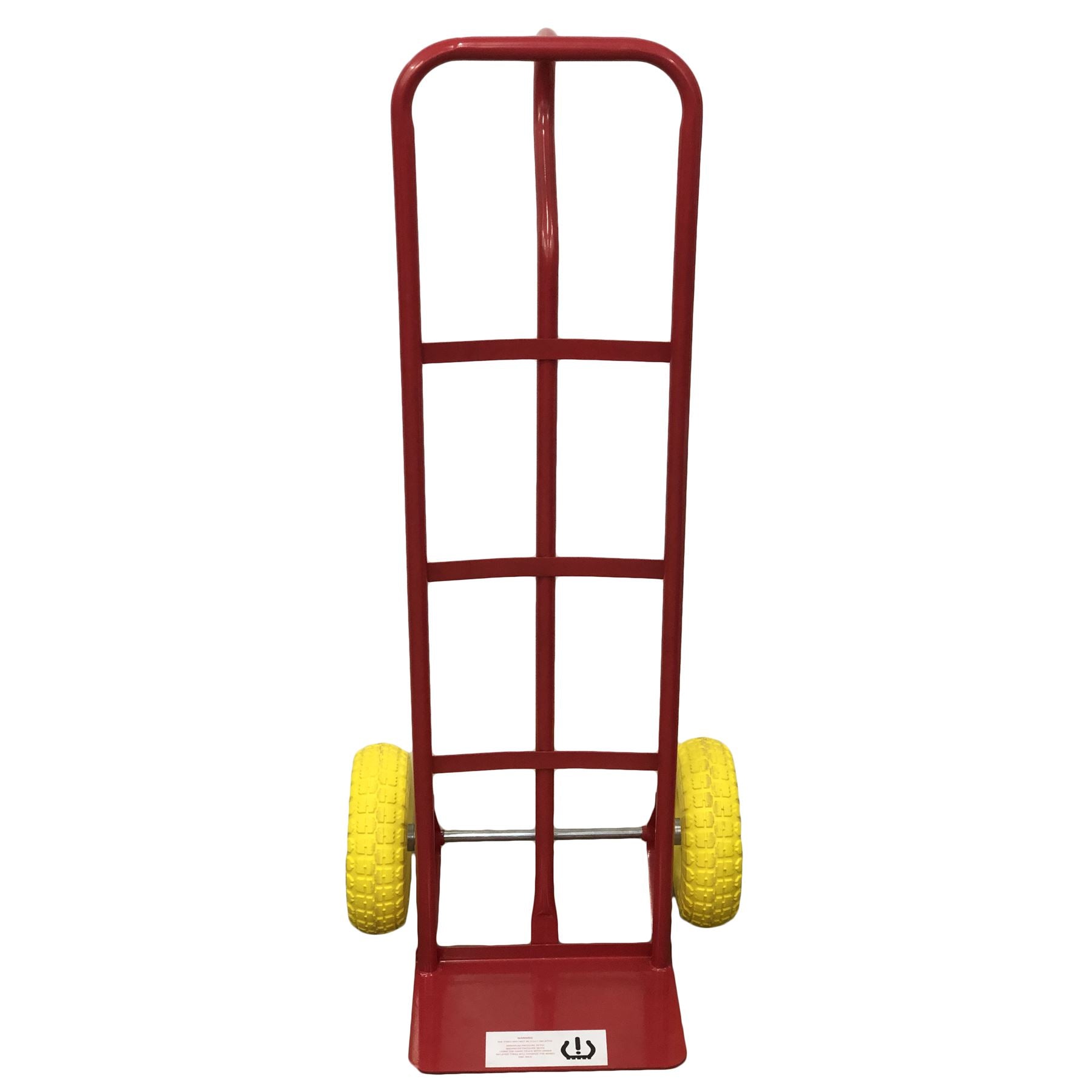Sackkarre 600lb mit pannensicheren Schaumrädern Stahlhandwagenstapler