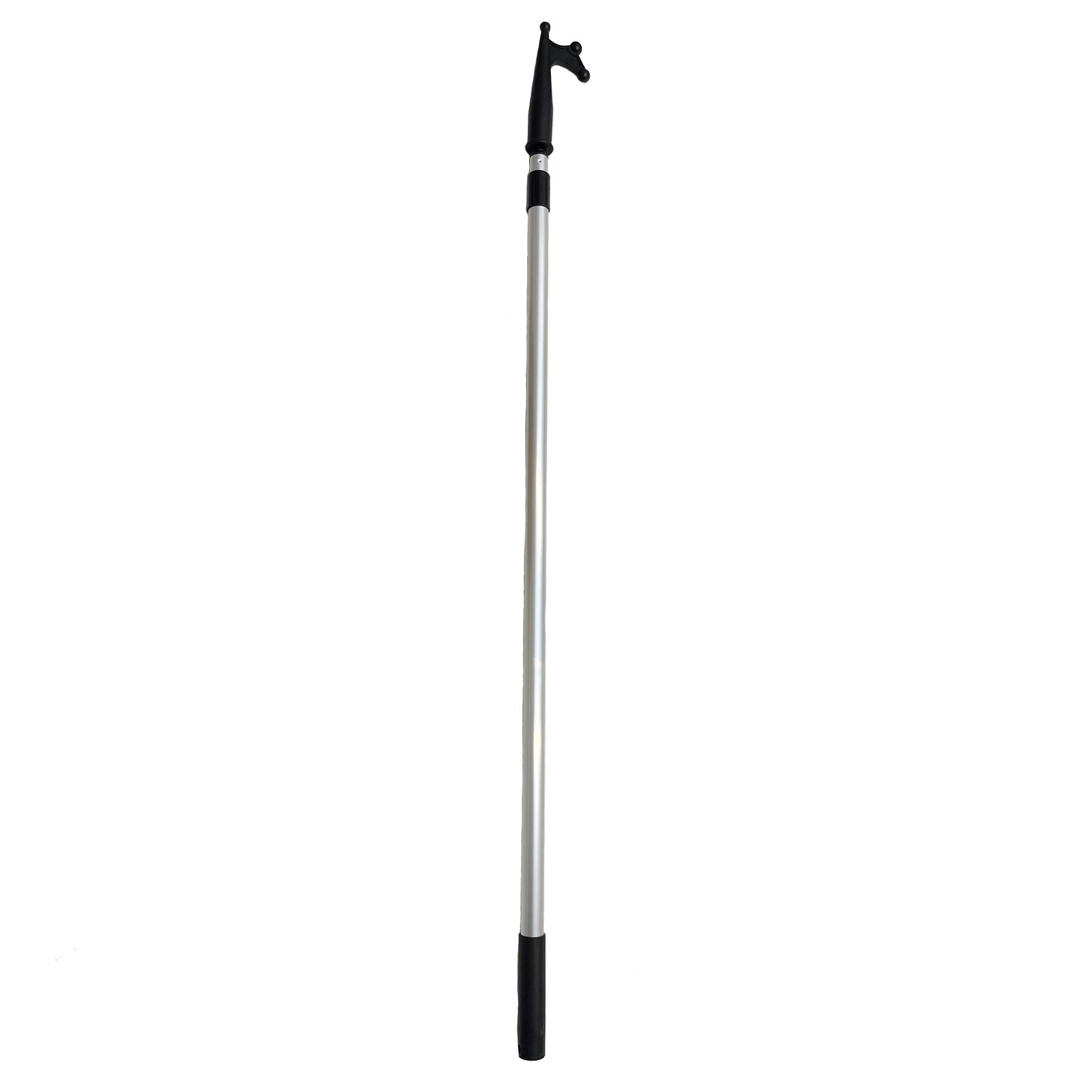 Extra Long 210cm Extending Boat Hook Telescopic Pole Aluminium Heavy Duty