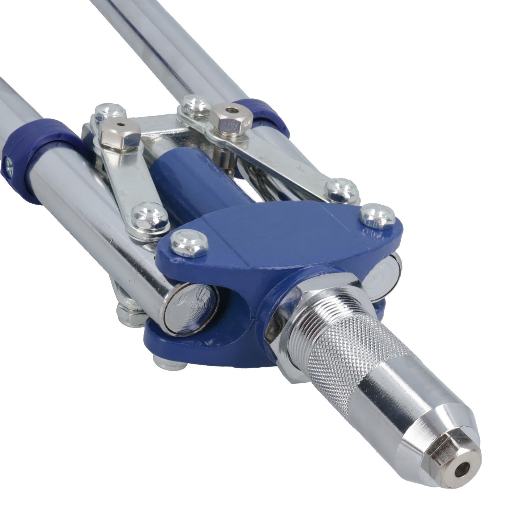 Langarm-Pop-Pot-Nietwerkzeug mit Doppelgriff für Nieten von 3,2 mm – 6,4 mm
