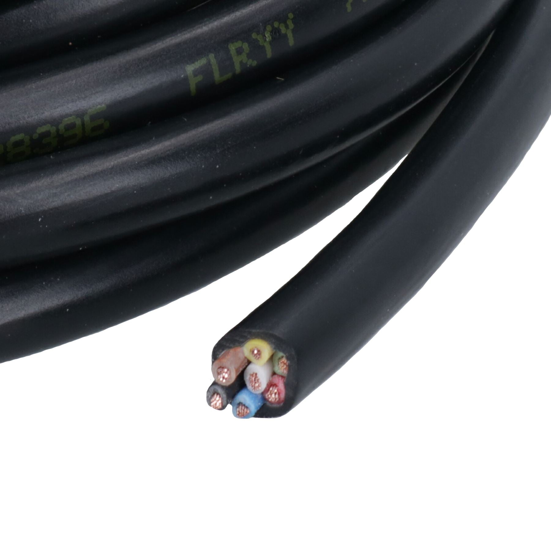 7-adriges Kabel für Anhänger und Wohnwagen in Automobilqualität