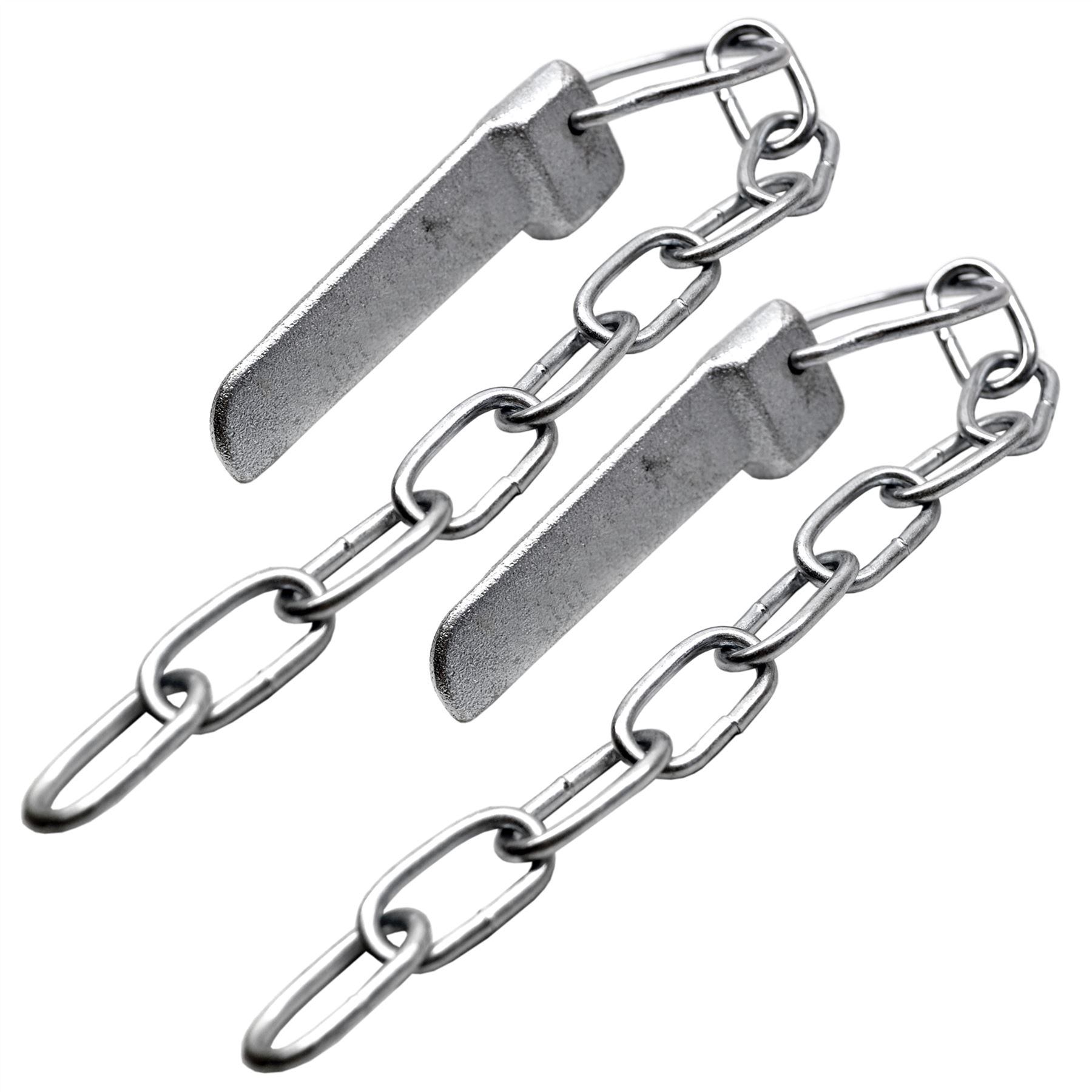 Verzinkter flacher Splintfederring und Kette