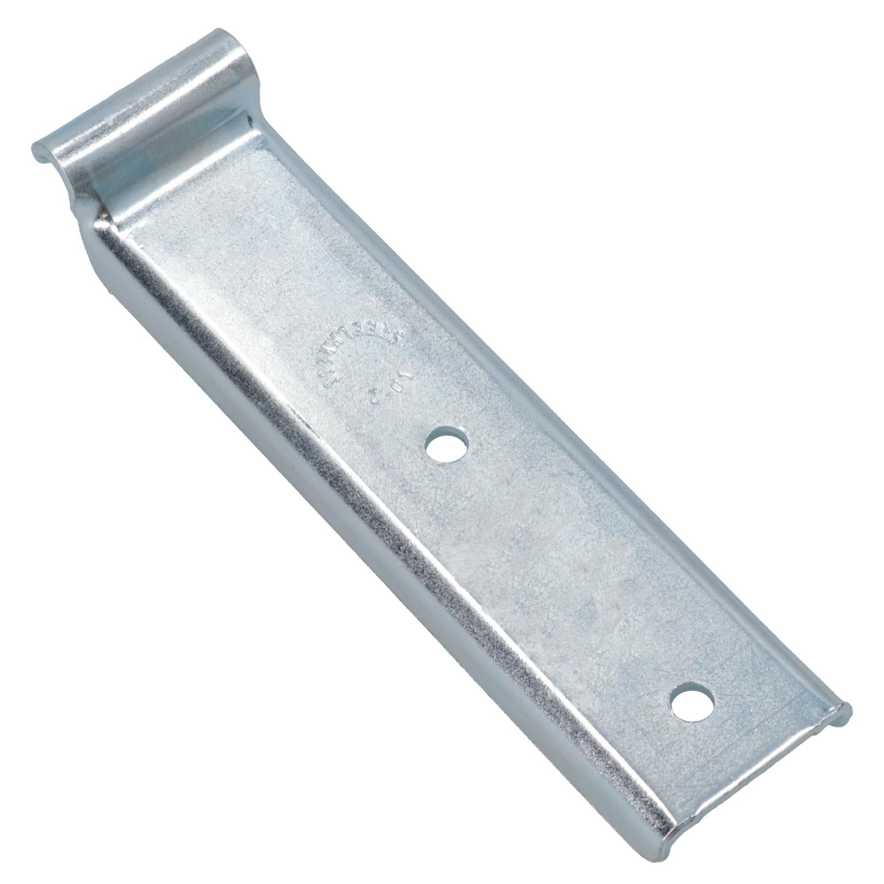 Anhänger-Haltehaken, lang, über der Mitte verriegelbar, 126 mm x R3,5, 280 kg Tragkraft