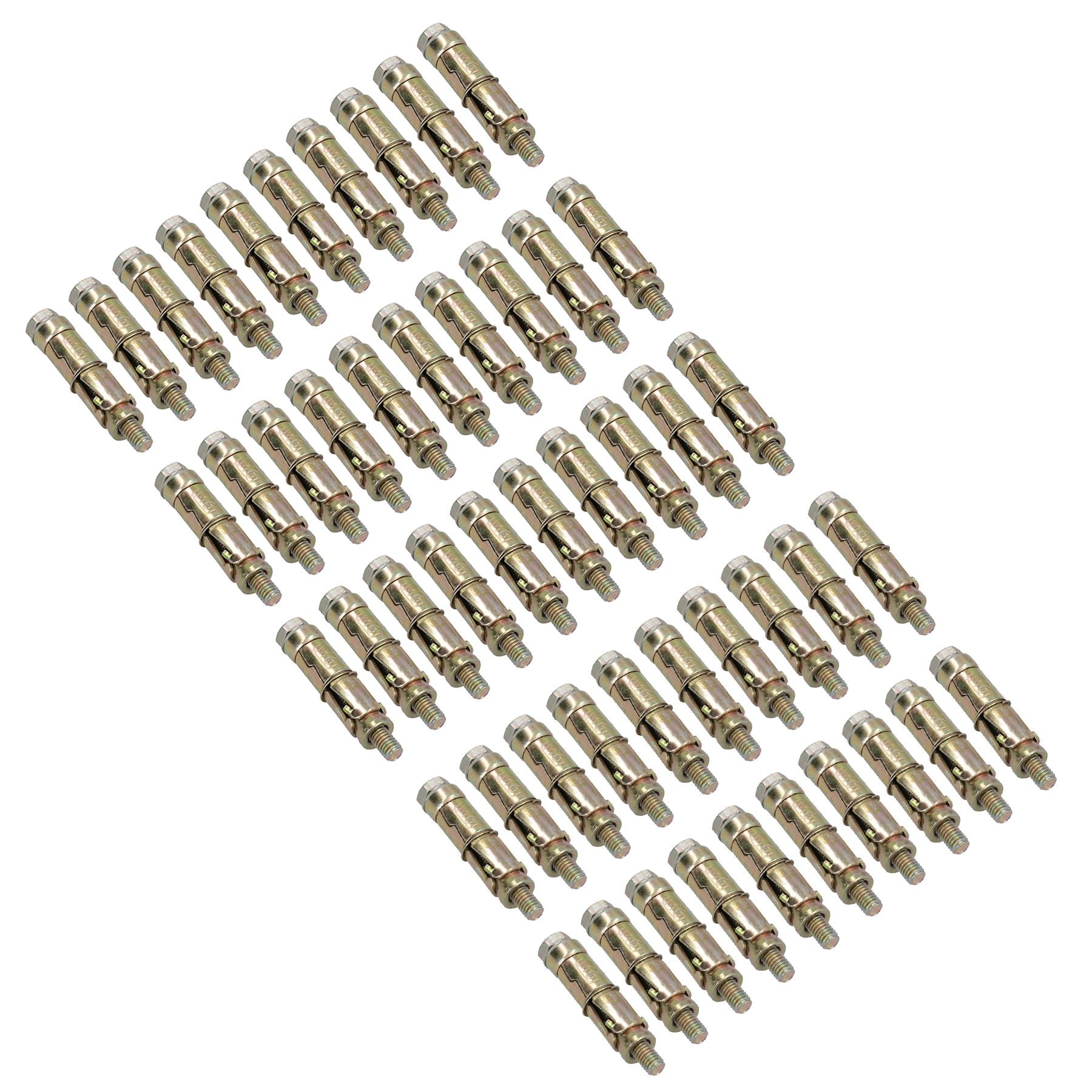 M6 6mm x 50mm Expansion Rawl Bolt for Masonry Sleeve Anchors Fastener