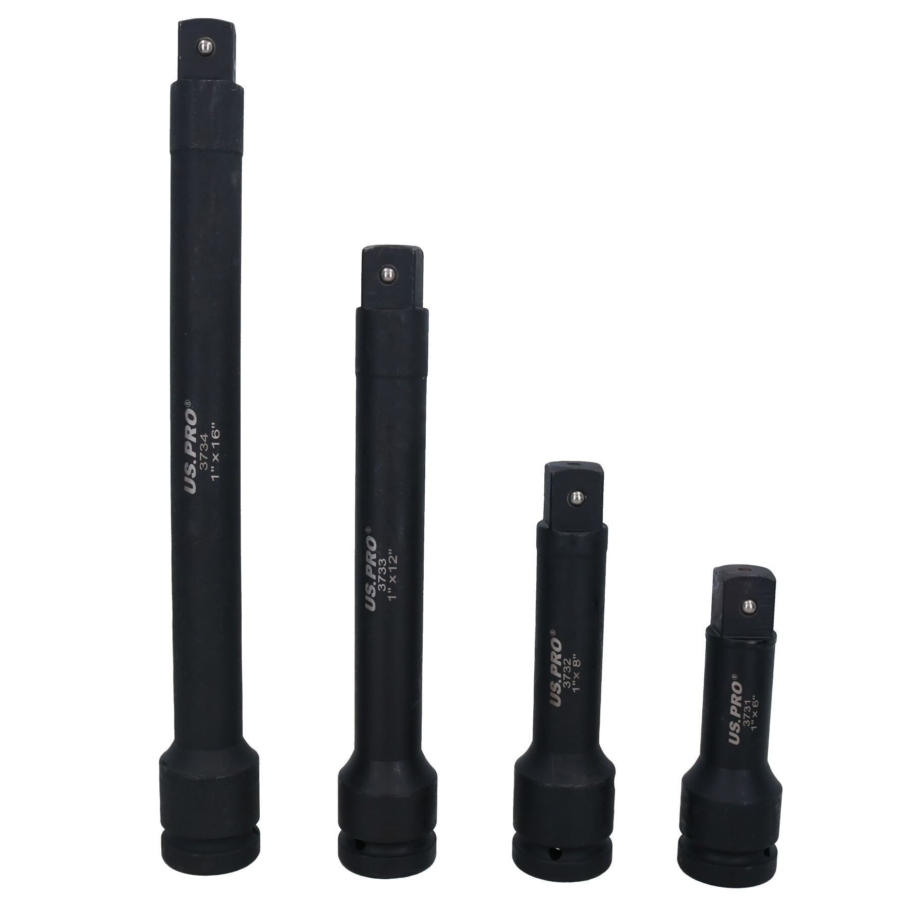 Barre d'extension d'impact d'entraînement de 1" Longueur 6" - 16" (150 mm - 400 mm) Camions poids lourds