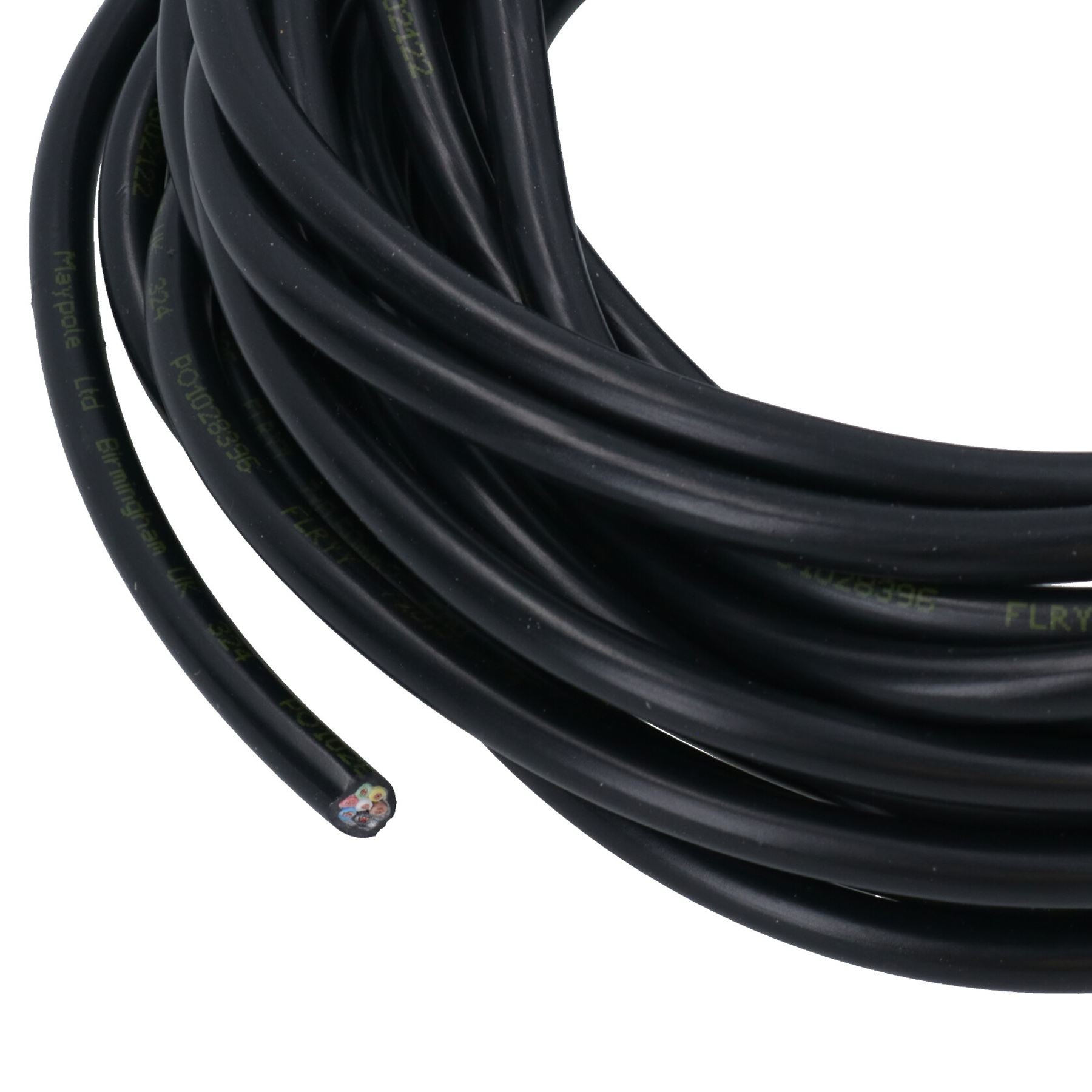 7-adriges Kabel für Anhänger und Wohnwagen in Automobilqualität
