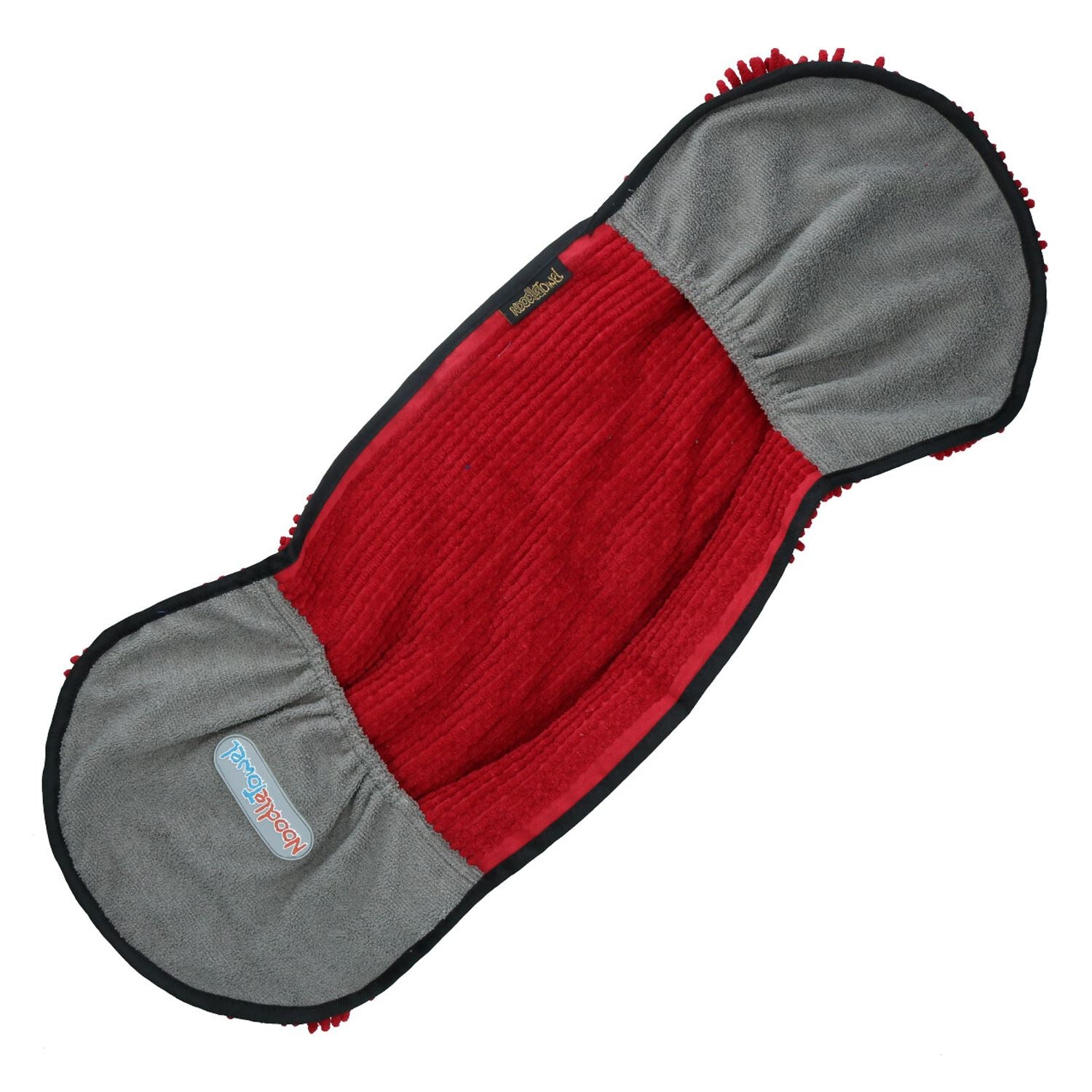 2PK Super Absorbent Burgunder Mikrofaser Hund Katze Haustier Nudel Handtuch Schnell Trocknend