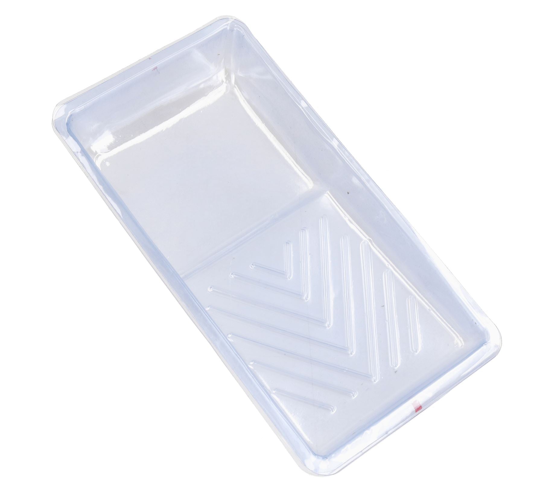 Doublures de plateaux à rouleaux jetables transparentes Doublure pour plateaux à rouleaux de 100 mm / 4 po