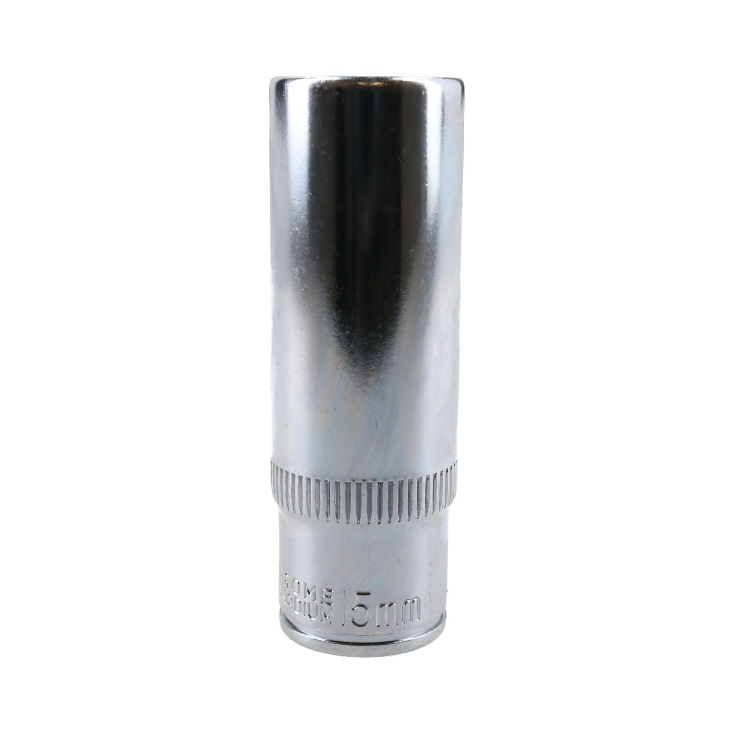 3/8"-Antrieb, doppelt tief, metrisch, MM-Steckschlüssel, 6-seitig, Einzelsechskant, 8 mm – 21 mm