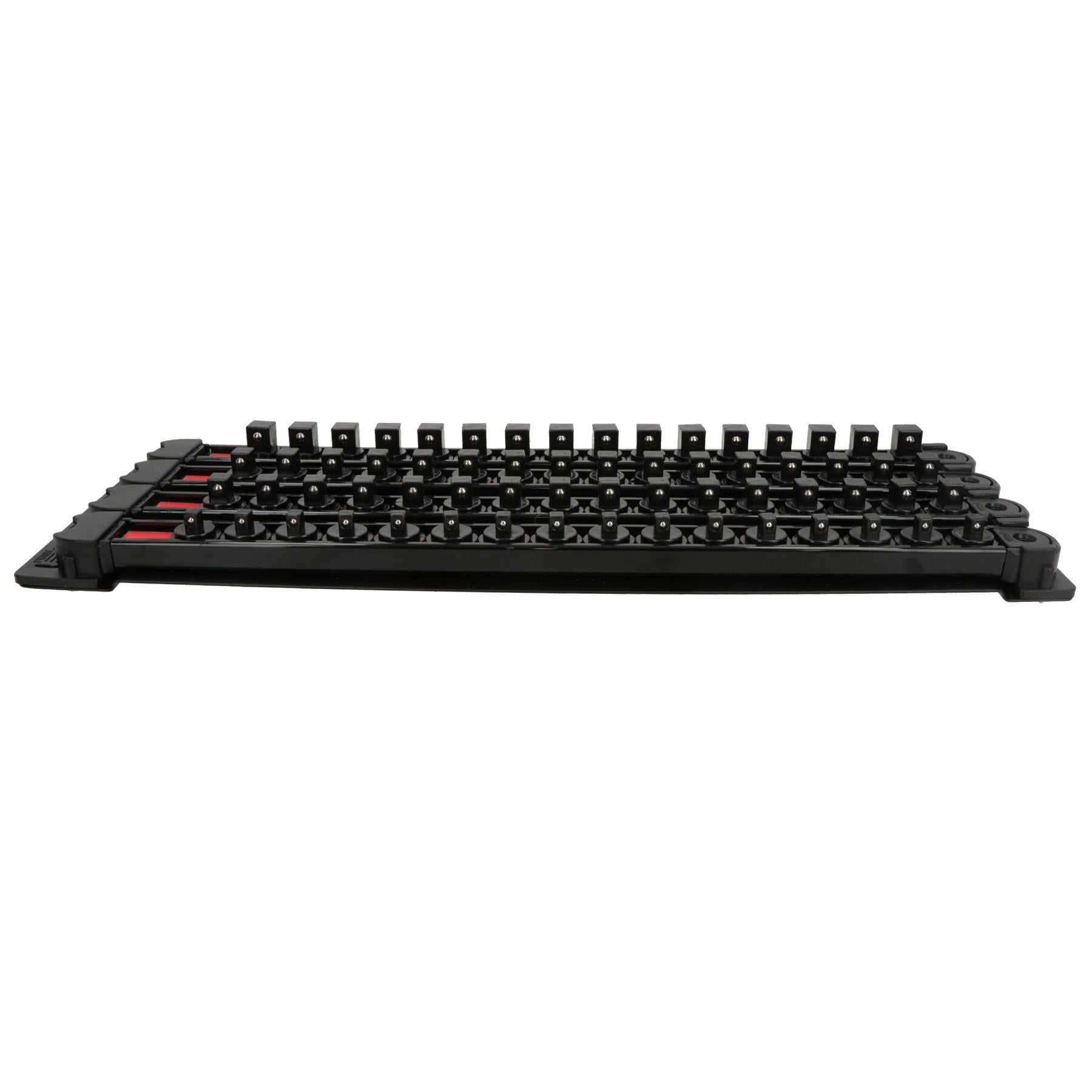 Socket Storage Holder Tray with Rotating Clips + Removable Rails Mixed Drive