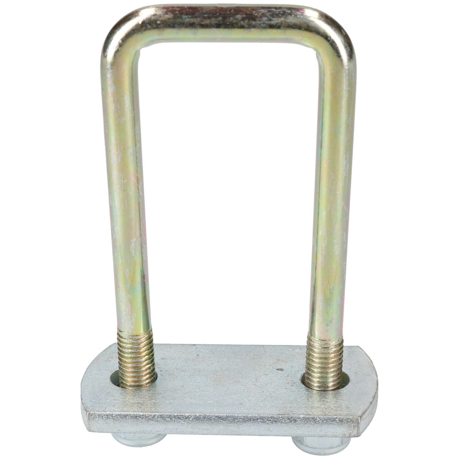 2er-Pack M10 40 mm x 110 mm U-Bolzen N-Bolzen mit Platten und Muttern HOCHZUG