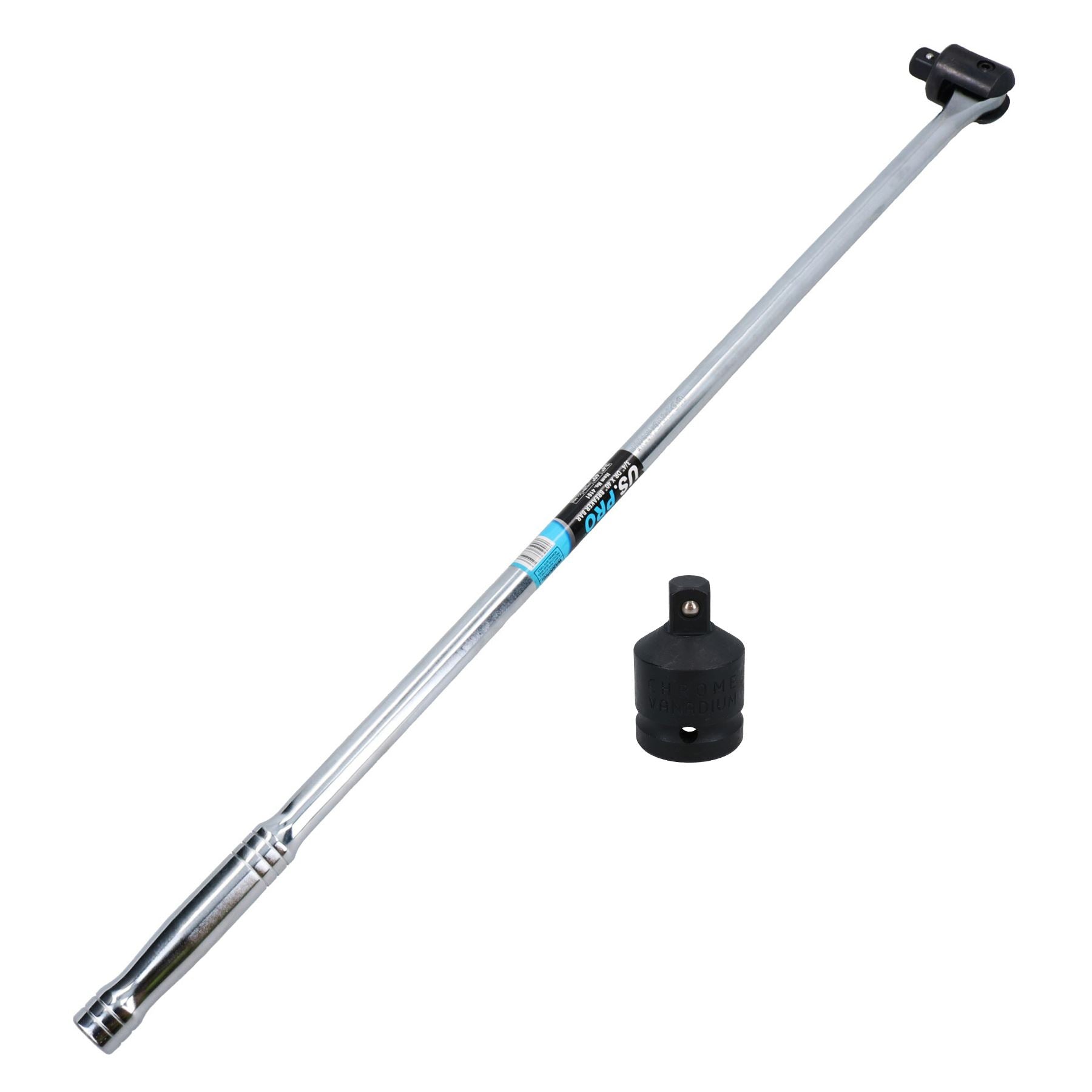 3/4"-Antrieb Breaker Power Bar 40" langes Gelenk mit 1/2"-Antriebssteckschlüsseladapter