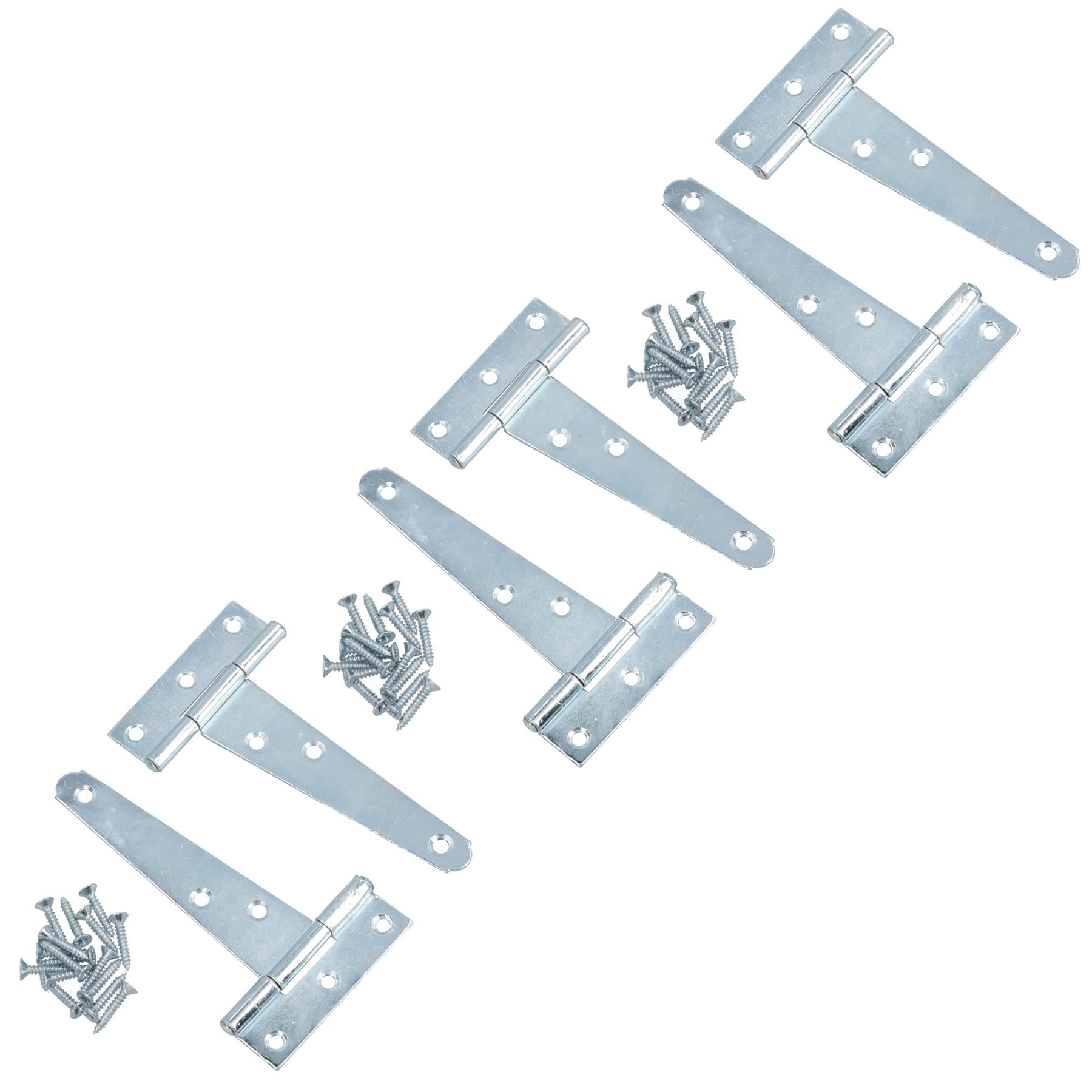 Heavy Duty T Tee Hinge For Sheds Gates Doors Zinc Plated Finish 4 – 18 Inch