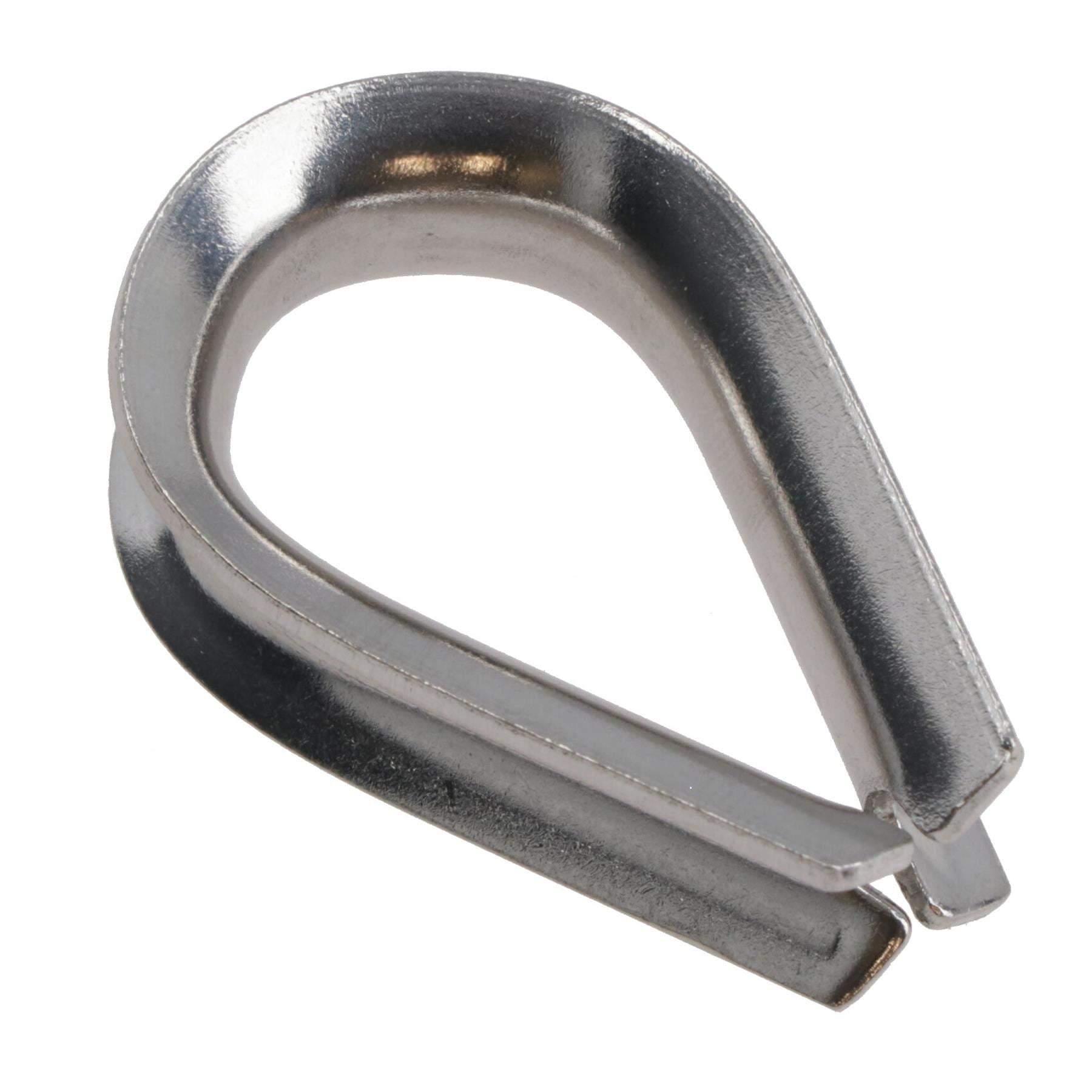 Rope Splice Thimble for 6mm Rope & Wire Spliced Boat Thimbles 316 Marine A4