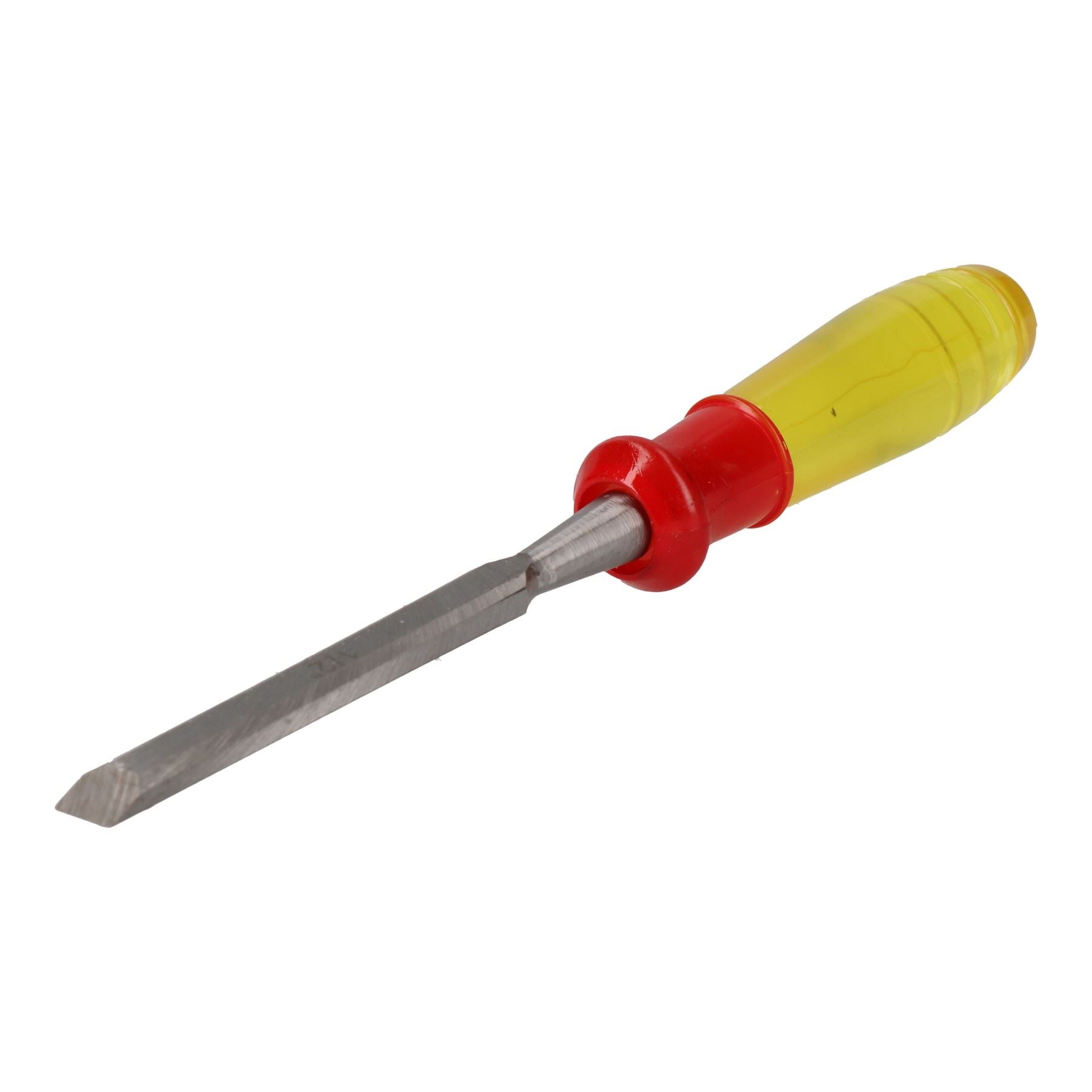 1/2 Zoll (13 mm) abgeschrägter Holzmeißel, transparenter Griff, Schnitzarbeiten, Zimmerei, Tischler