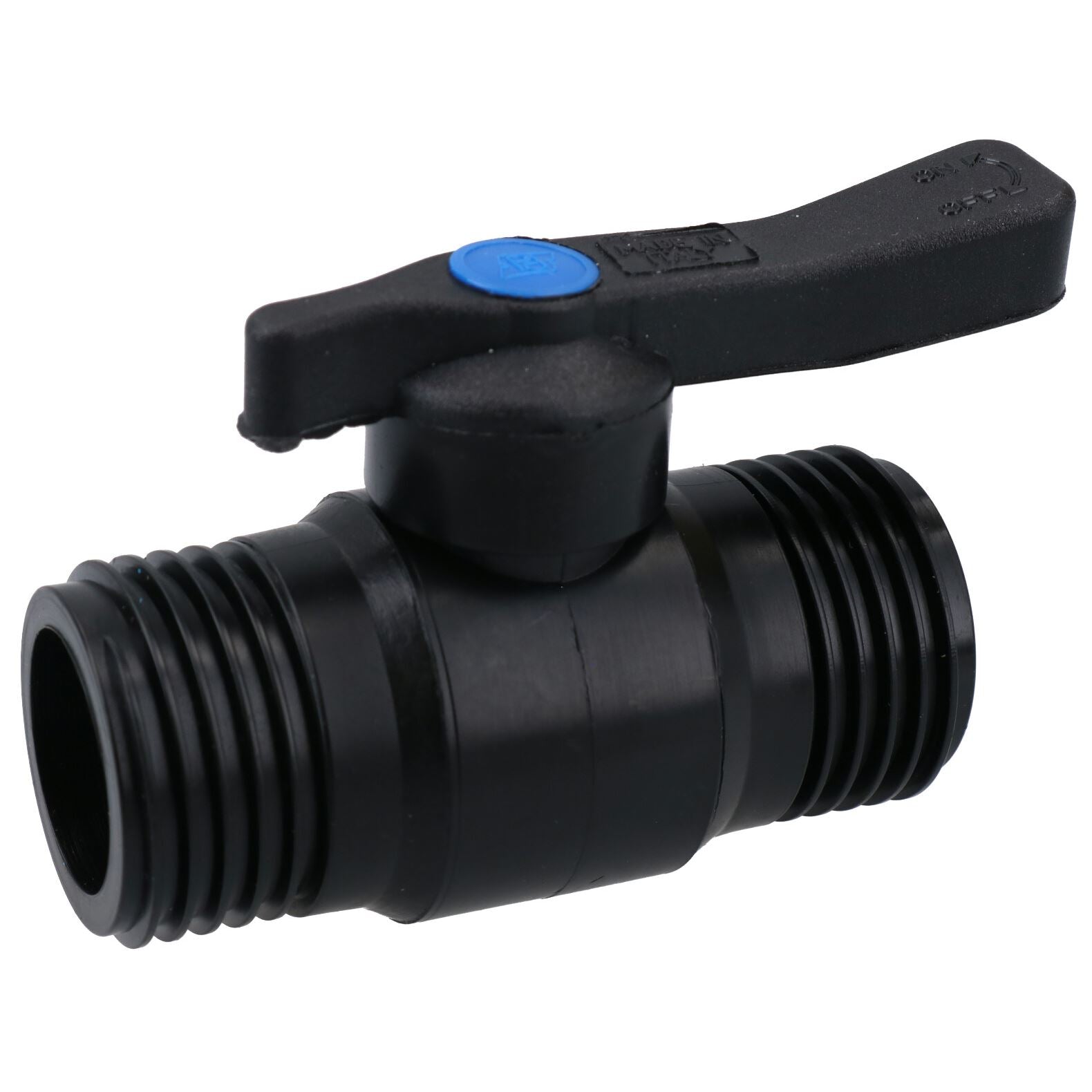 Robinet d'arrêt pour tuyau en PEMD 32 x 32 mm, déconnexion souterraine PN16