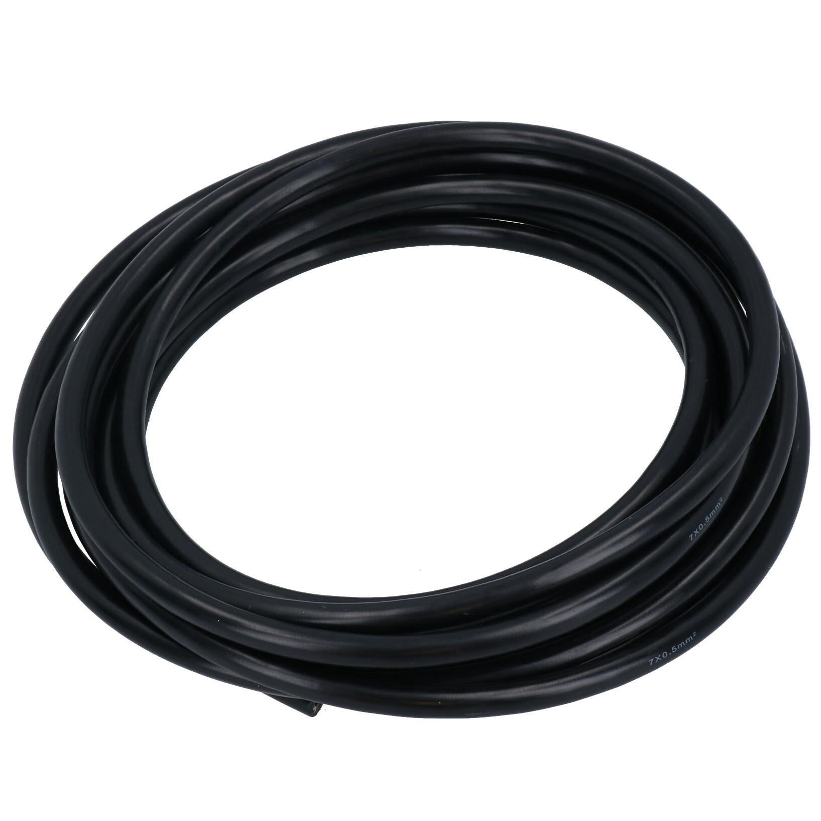 7-adriges Kabel für Anhänger und Wohnwagen in Automobilqualität