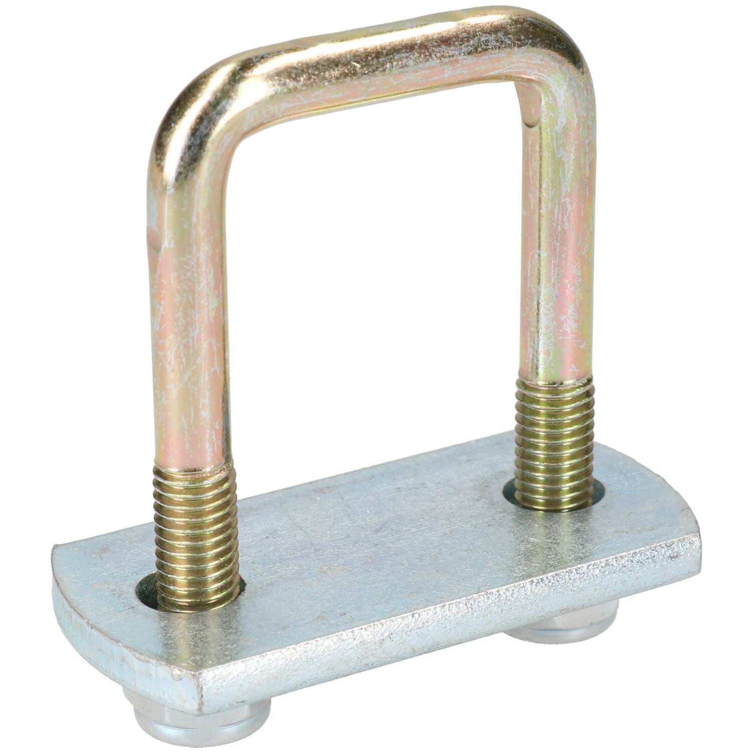 4er-Pack M10 40 mm x 70 mm U-Bolzen N-Bolzen mit Platten und Muttern HOCHZUG