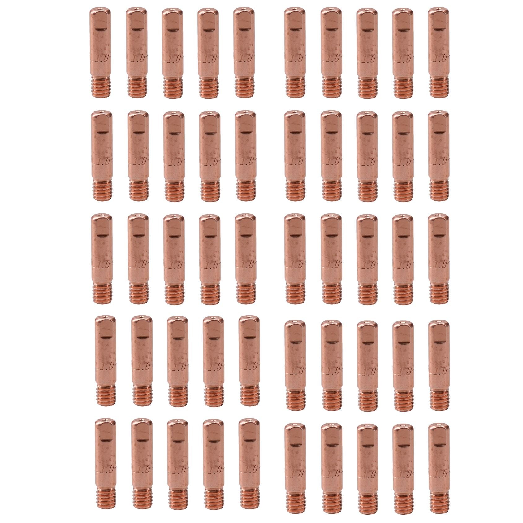 Mig Welding Welder Round Contact Tips for MB15 Euro Torches